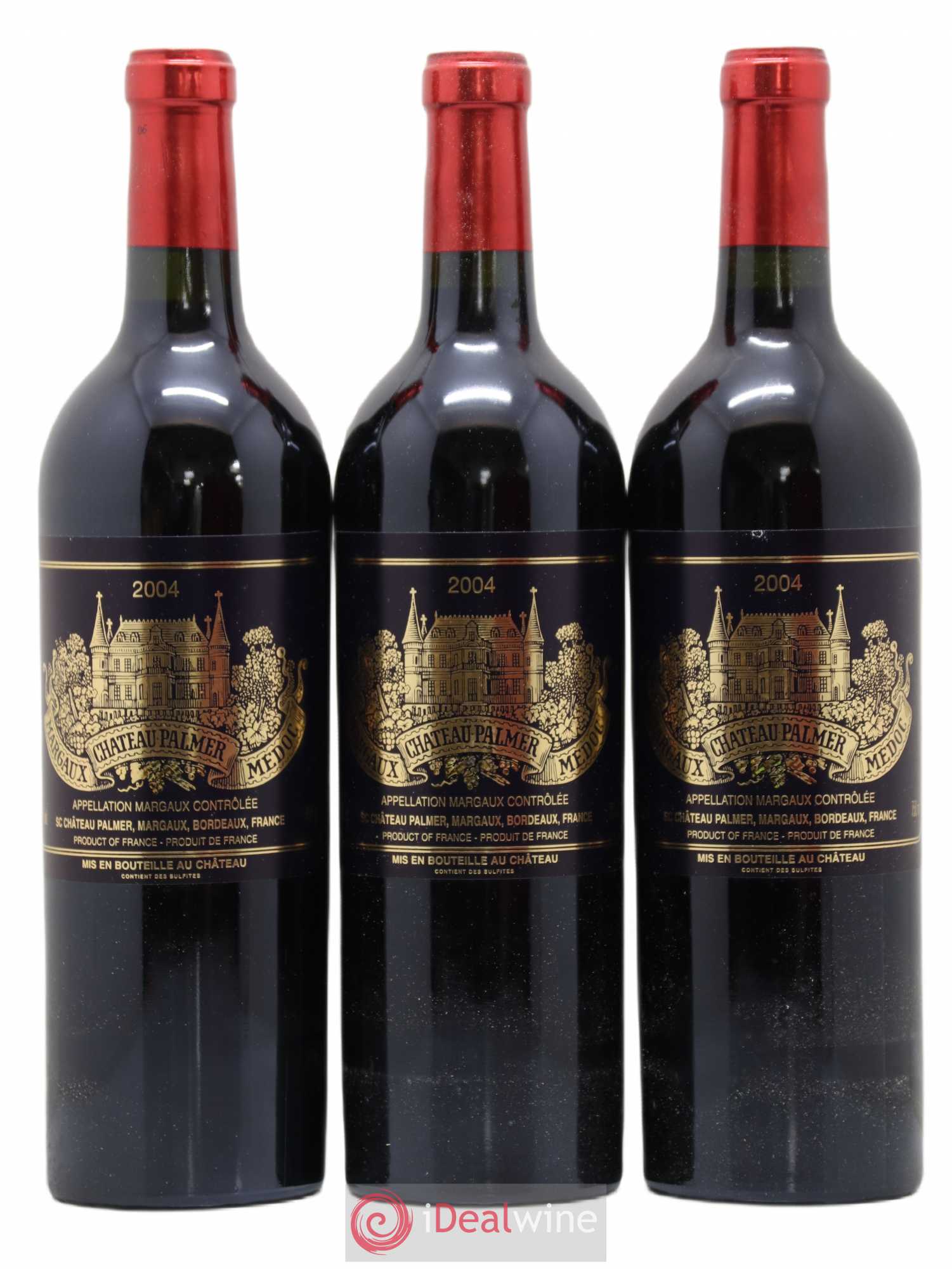 Château Palmer 3ème Grand Cru Classé 2004 - Lot de 6 bouteilles - 2