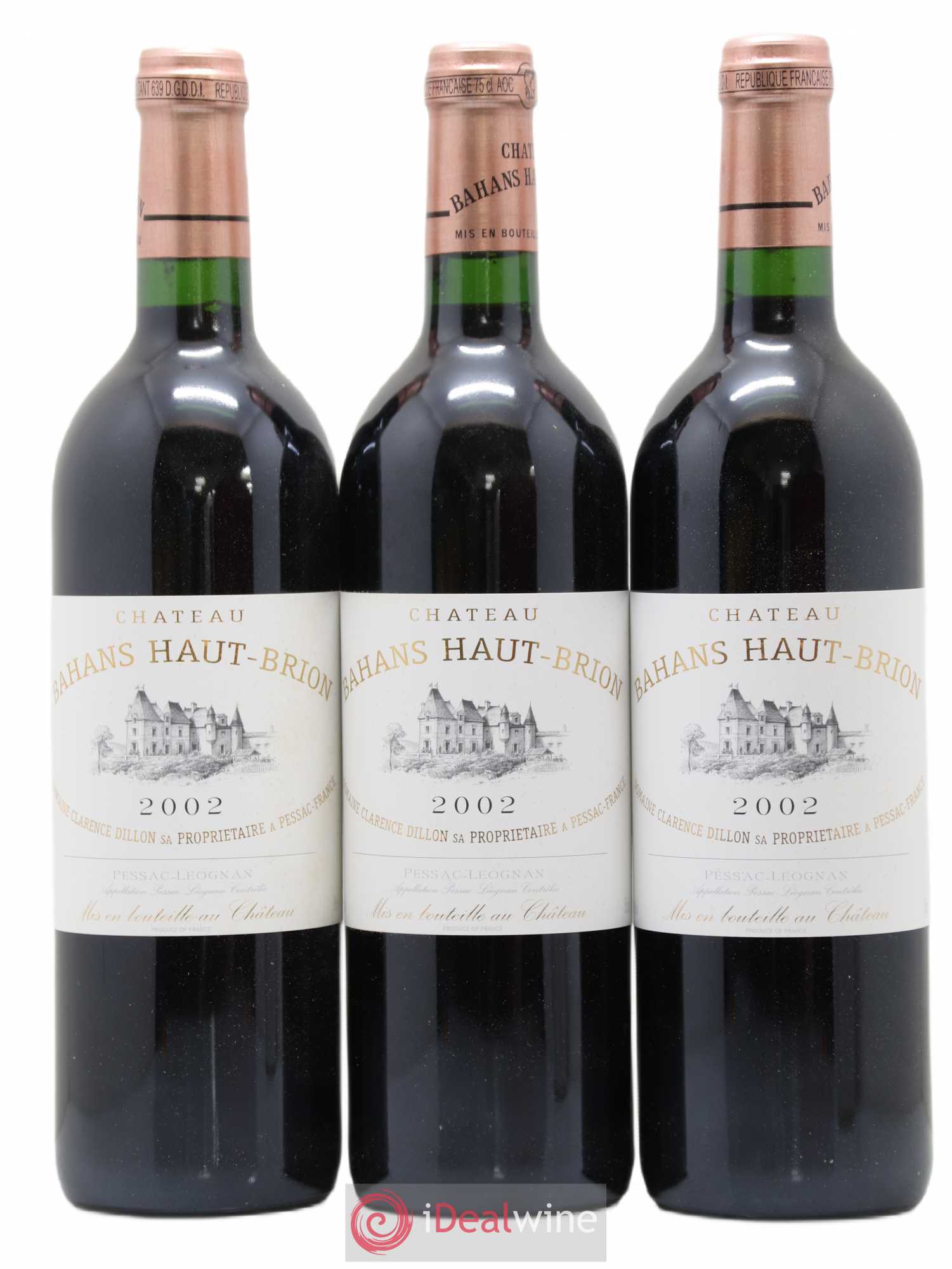 Clarence (Bahans) de Haut-Brion Second Vin 2002 - Lot de 6 bouteilles - 1