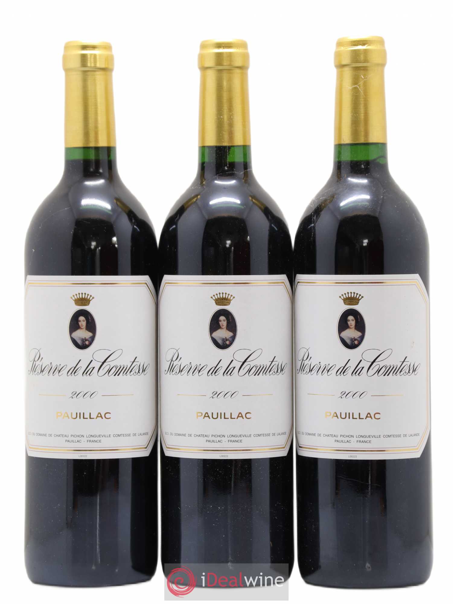 Réserve de la Comtesse Second Vin 2000 - Lot de 6 bouteilles - 1