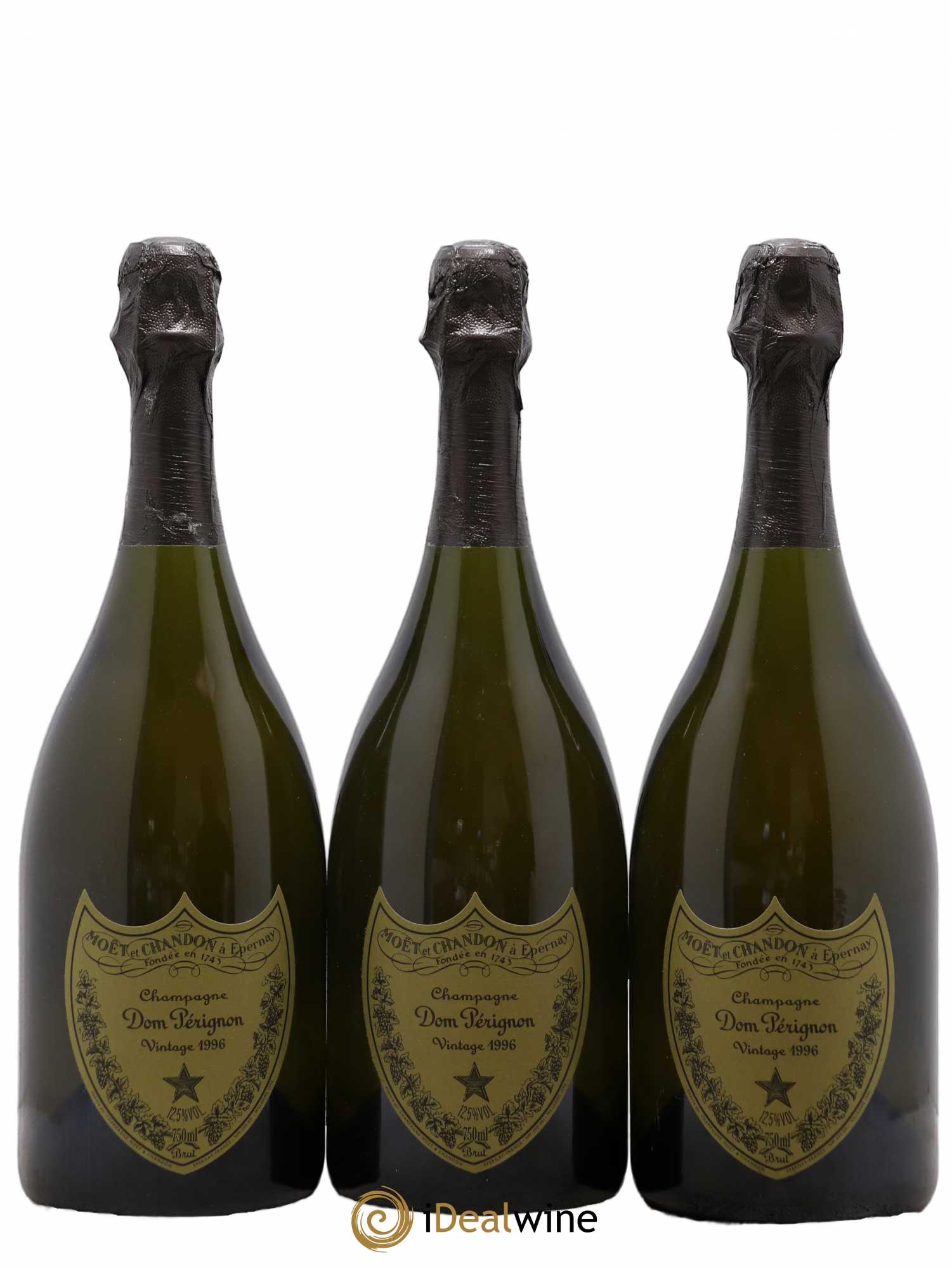 Brut Dom Pérignon 1996 - Lot de 3 bouteilles - 0