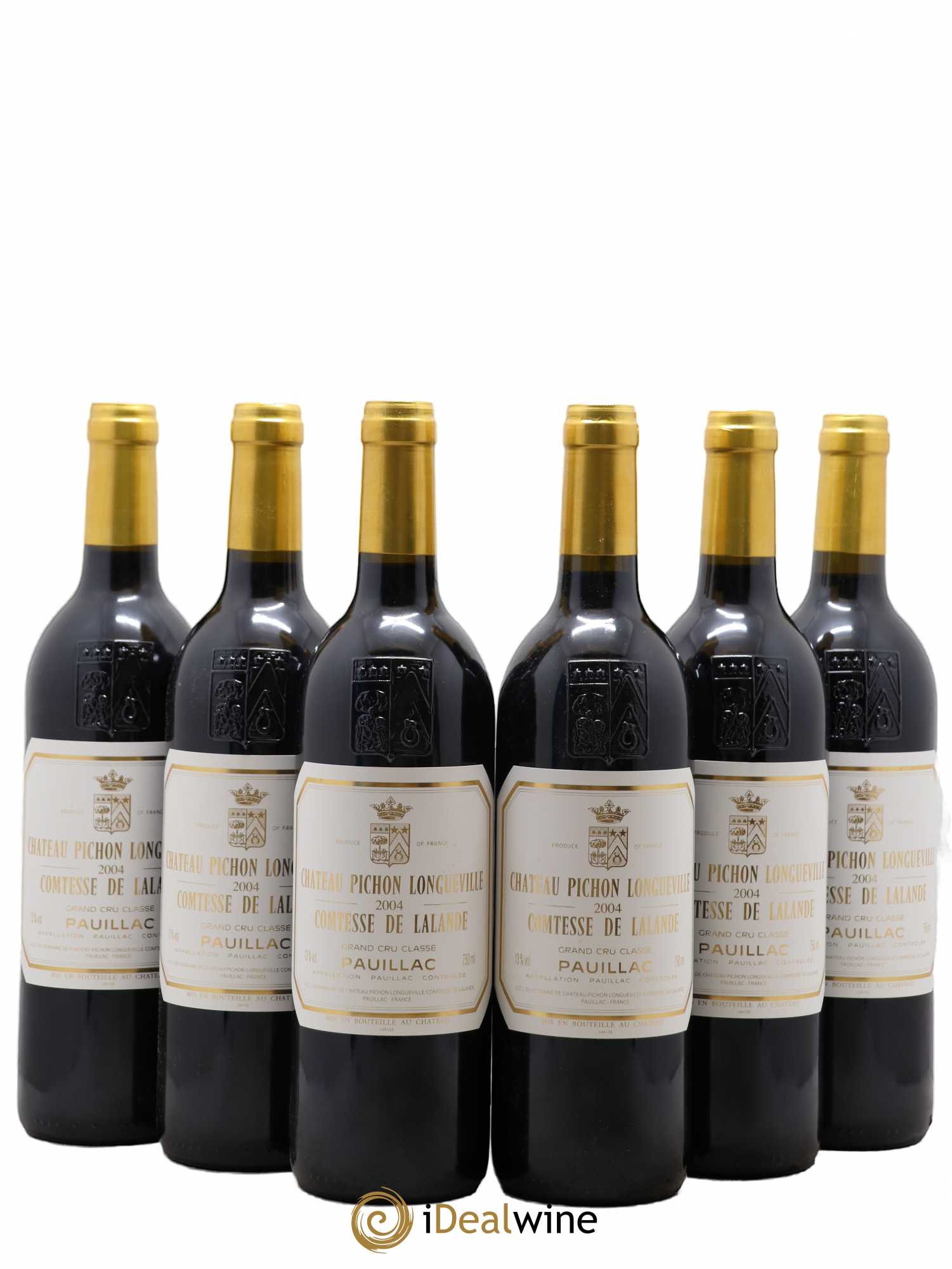 Château Pichon Longueville Comtesse de Lalande 2ème Grand Cru Classé 2004 - Lot de 6 bouteilles - 0
