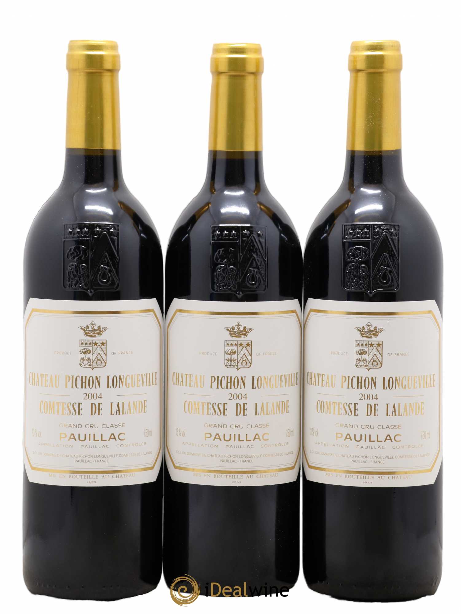 Château Pichon Longueville Comtesse de Lalande 2ème Grand Cru Classé 2004 - Lot de 6 bouteilles - 2