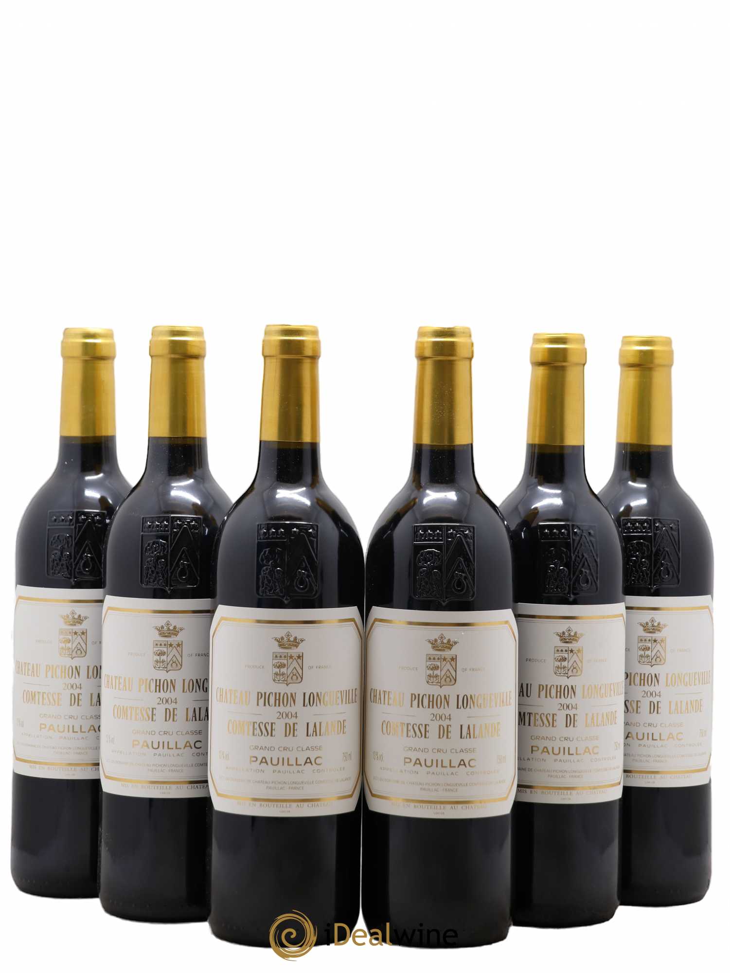 Château Pichon Longueville Comtesse de Lalande 2ème Grand Cru Classé 2004 - Lot de 6 bouteilles - 0