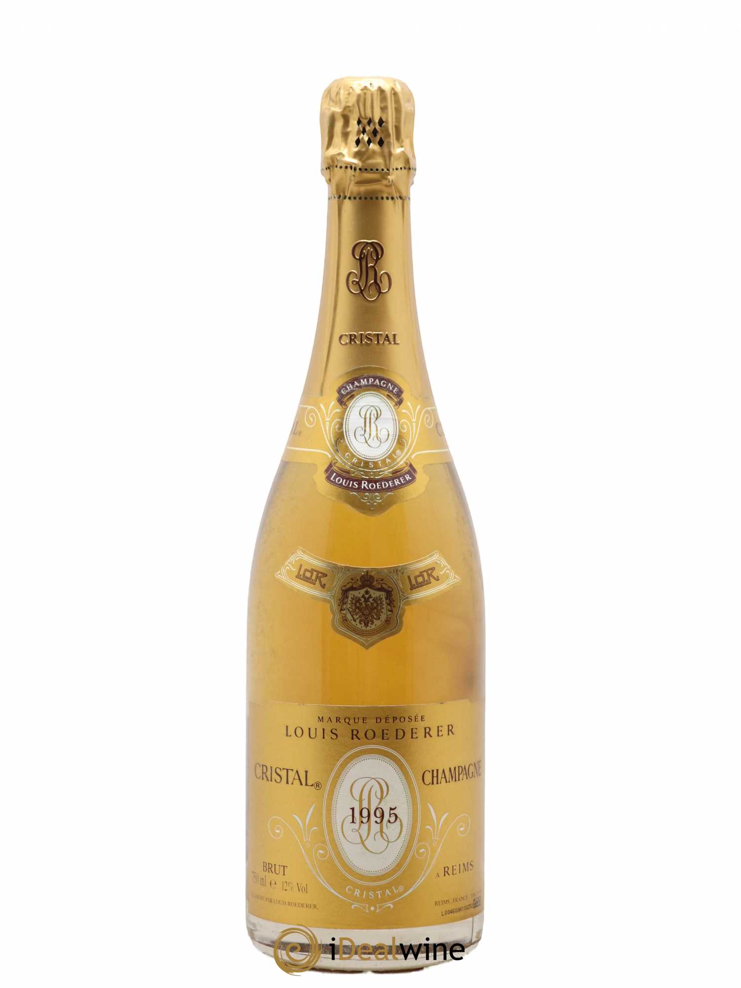 Cristal Louis Roederer 1995 - Lot de 1 bouteille - 1