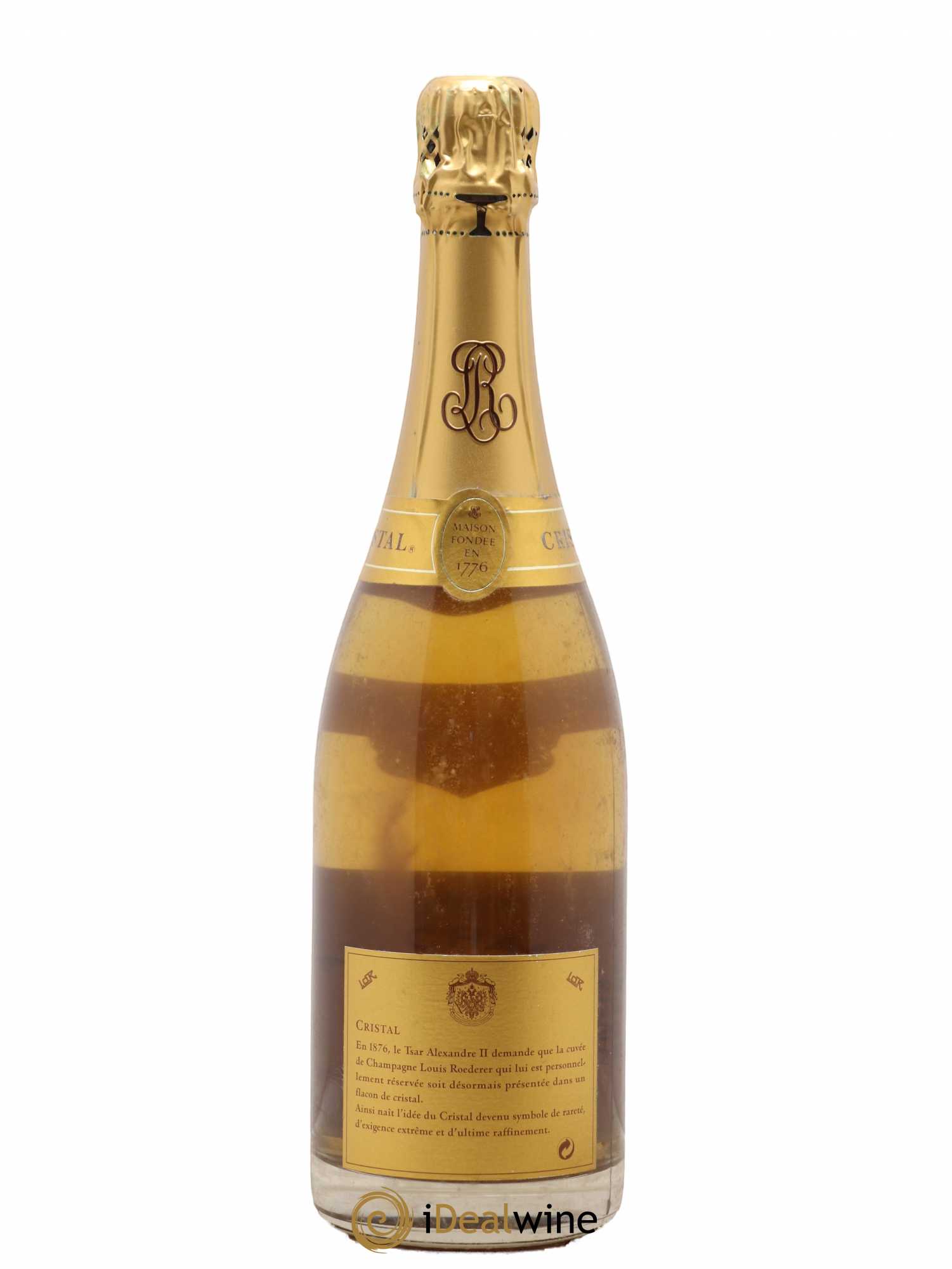 Cristal Louis Roederer 1995 - Lot de 1 bouteille - 2
