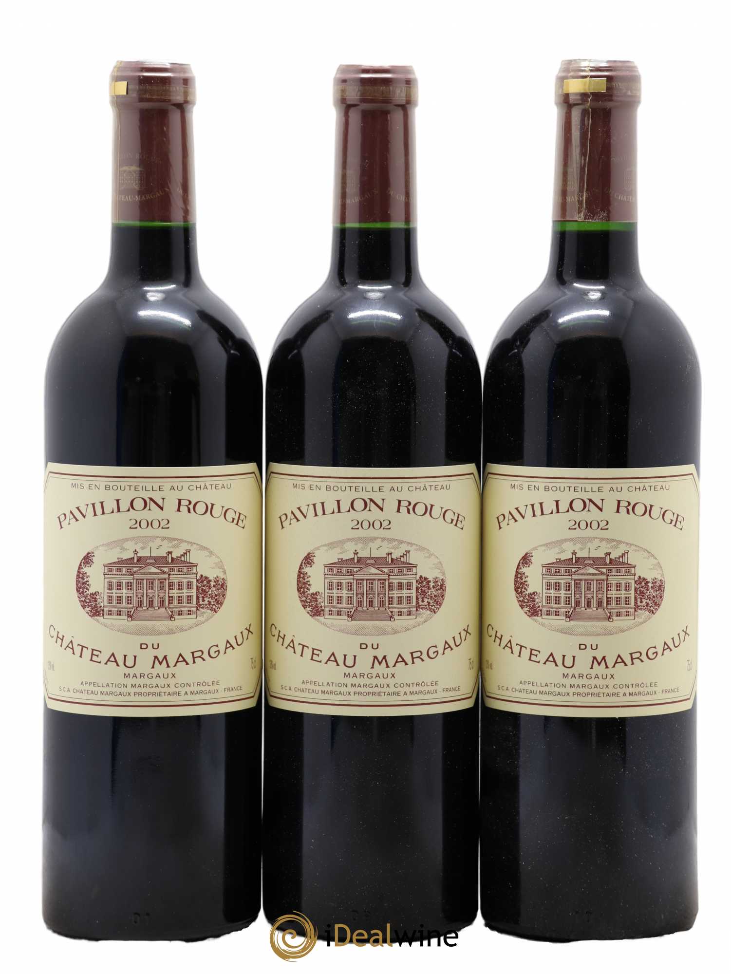 Pavillon Rouge du Château Margaux Second Vin 2002 - Lot de 12 bouteilles - 2