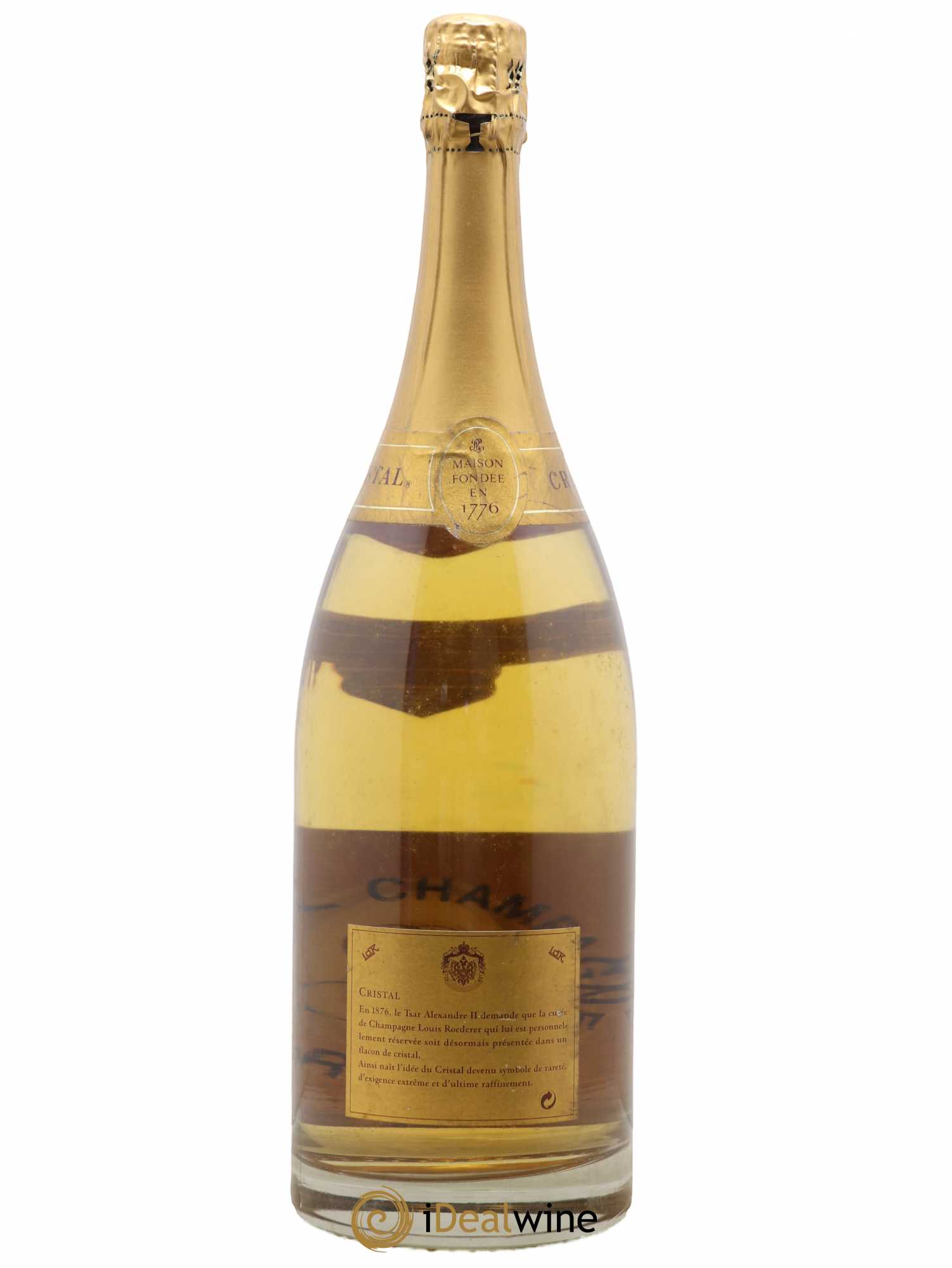Cristal Louis Roederer 1994 - Lot de 1 magnum - 1