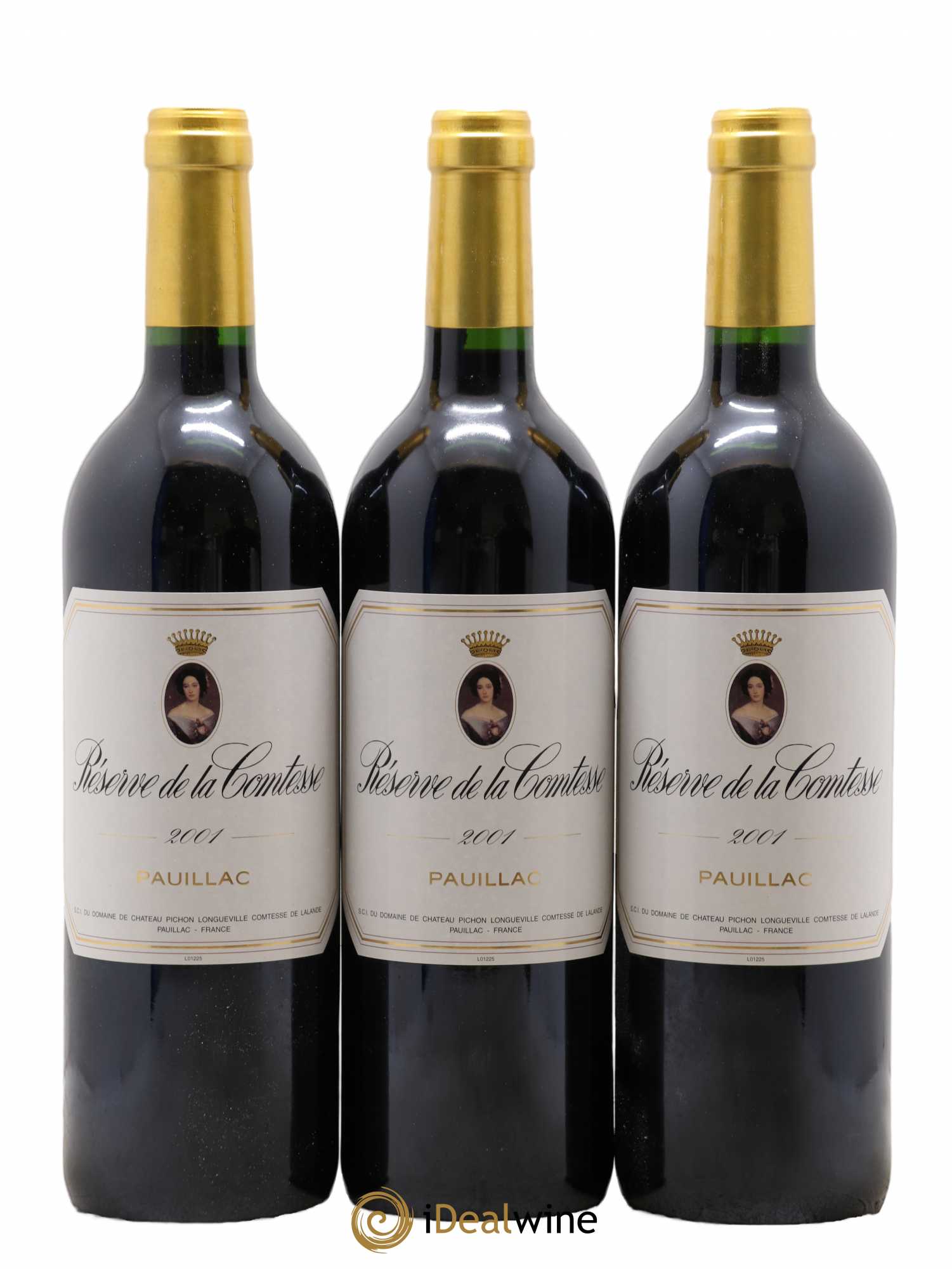 Réserve de la Comtesse Second Vin 2001 - Lot de 6 bouteilles - 1