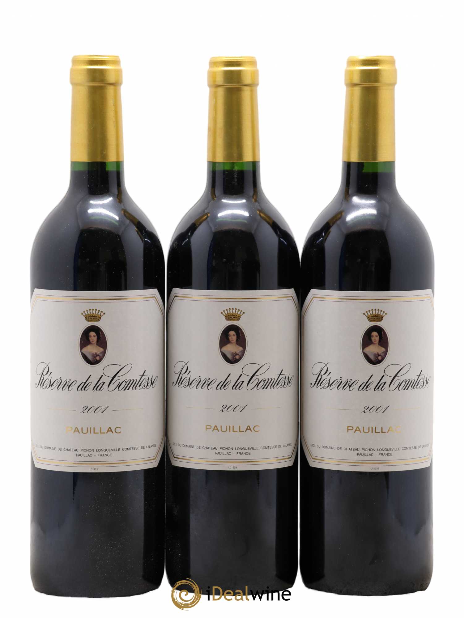 Réserve de la Comtesse Second Vin 2001 - Lot de 6 bouteilles - 2