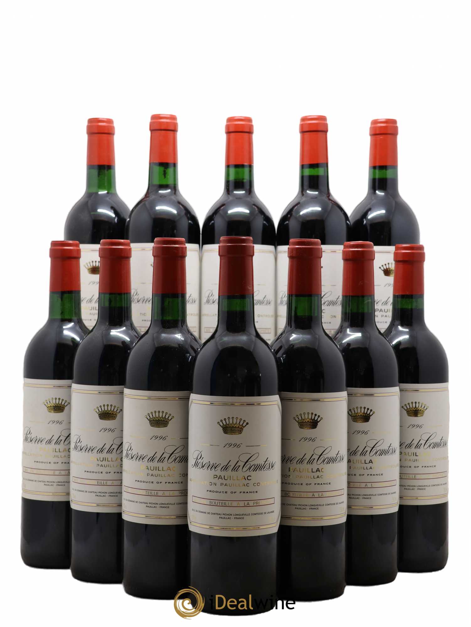 Réserve de la Comtesse Second Vin 1996 - Lot de 12 bouteilles - 0