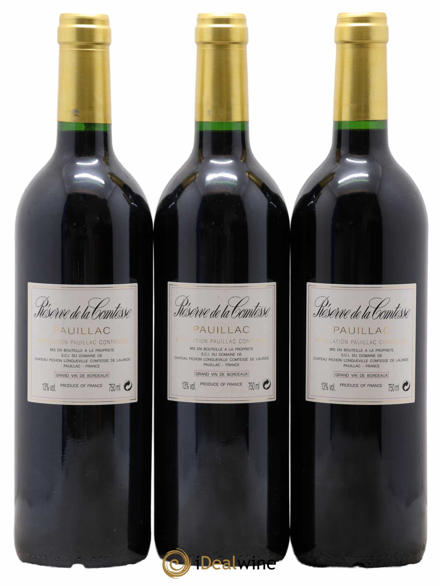 Réserve de la Comtesse Second Vin 2000 - Lot de 12 bouteilles - 5