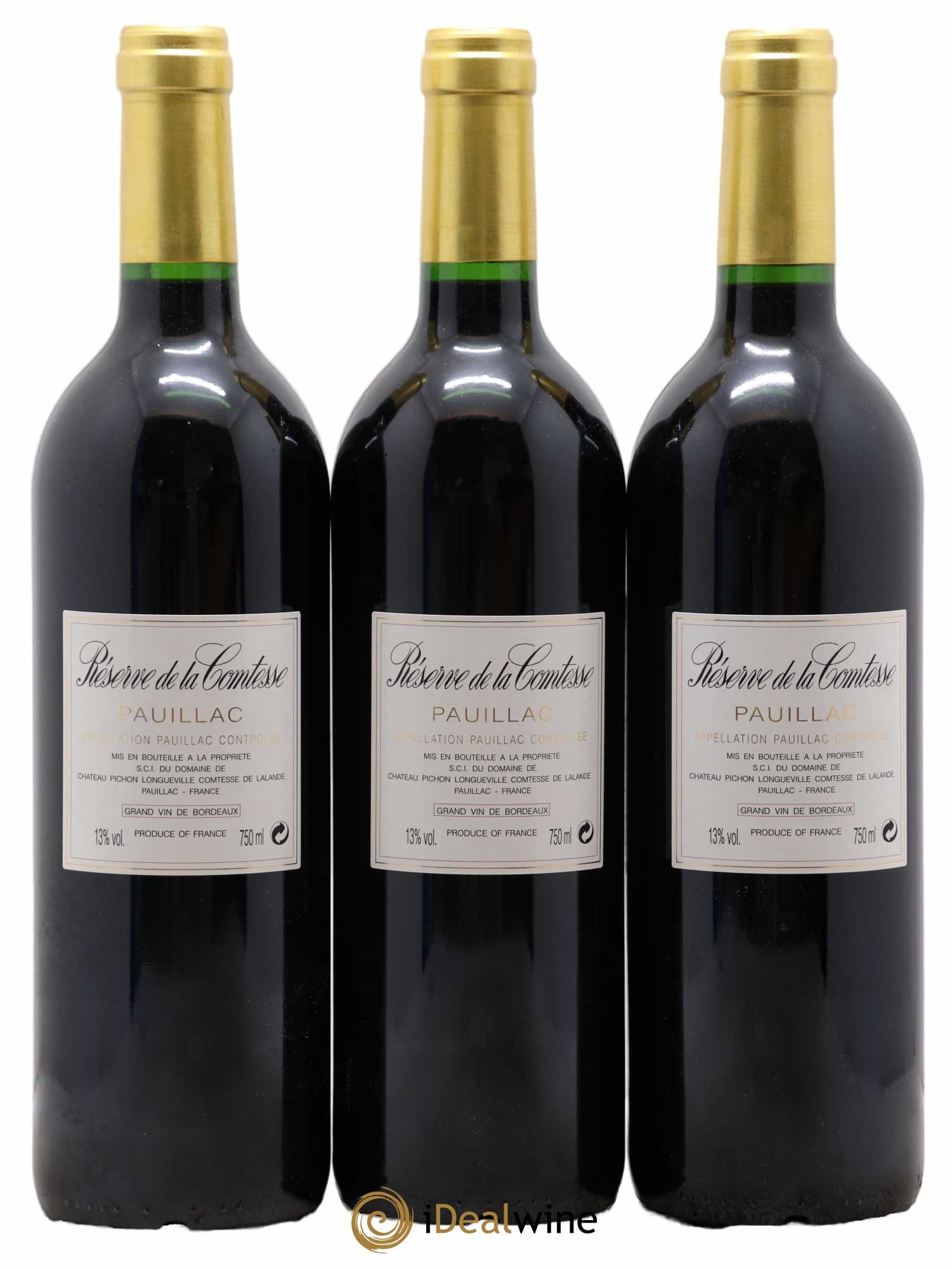 Réserve de la Comtesse Second Vin 2000 - Lot de 12 bouteilles - 7