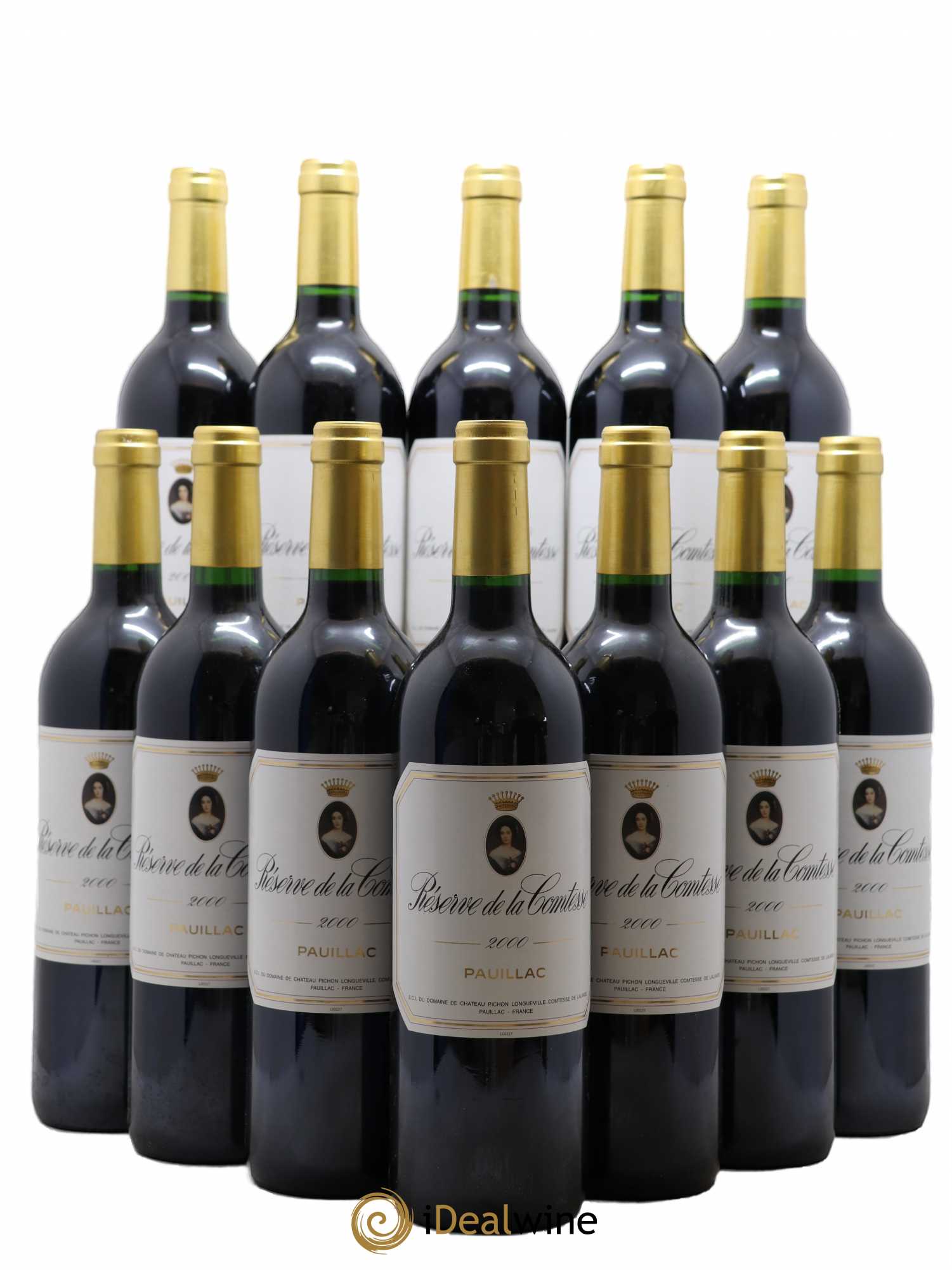 Réserve de la Comtesse Second Vin 2000 - Lot de 12 bouteilles - 0