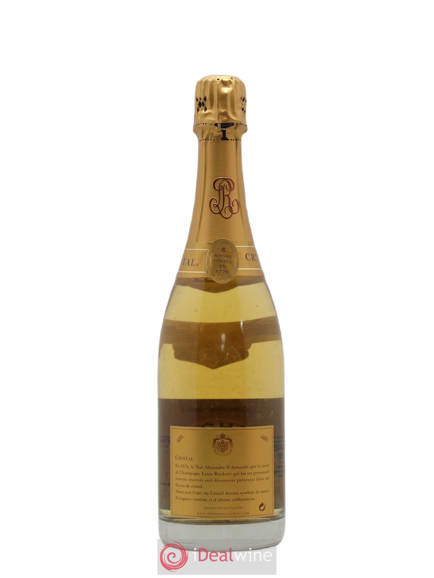 Cristal Louis Roederer 2000 - Lot de 1 bouteille - 1