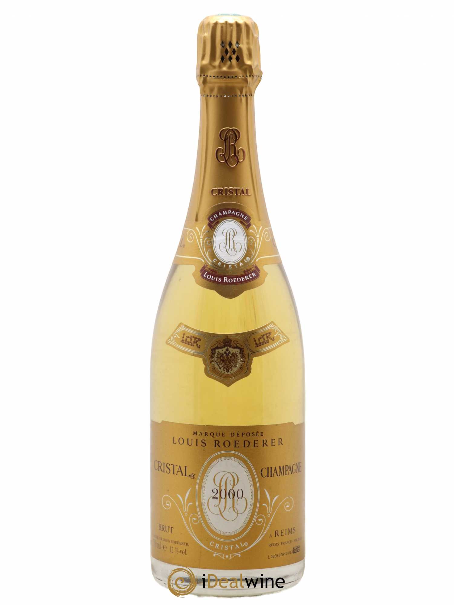 Cristal Louis Roederer 2000 - Lot de 1 bouteille - 1