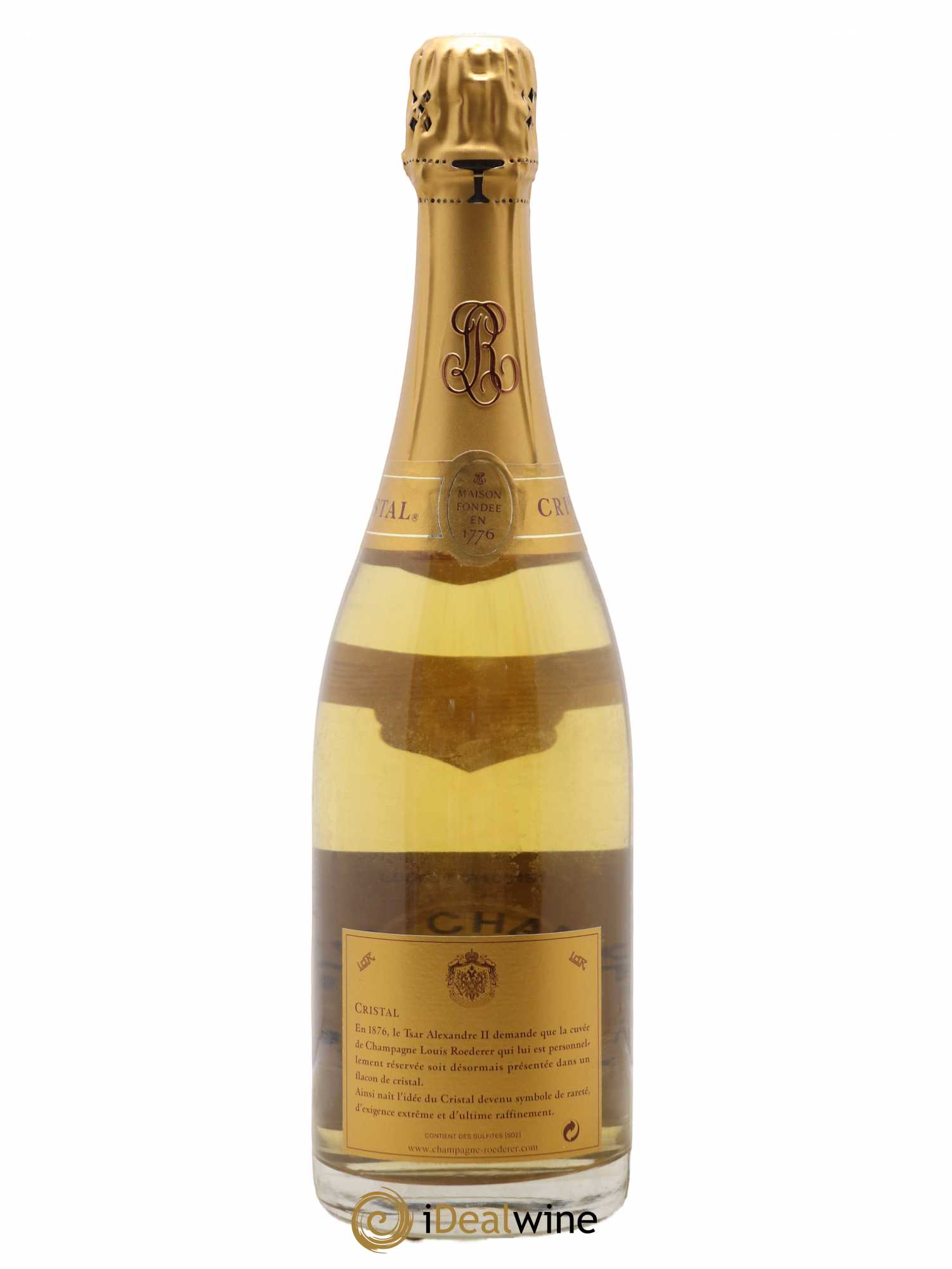 Cristal Louis Roederer 2000 - Lot de 1 bouteille - 2