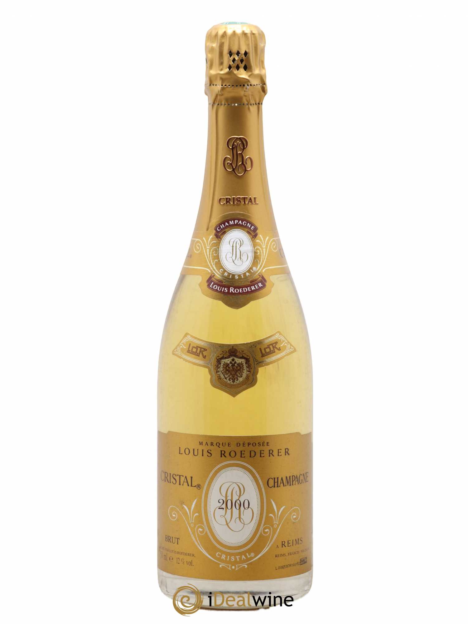 Cristal Louis Roederer 2000 - Lot de 1 bouteille - 1