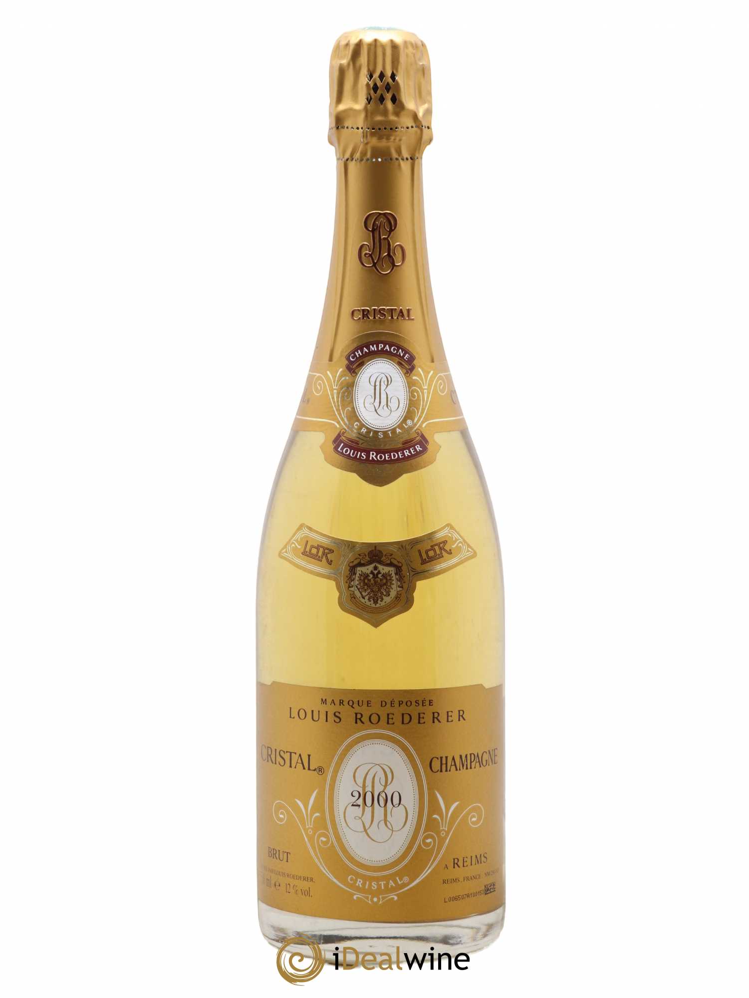 Cristal Louis Roederer 2000 - Lot de 1 bouteille - 1