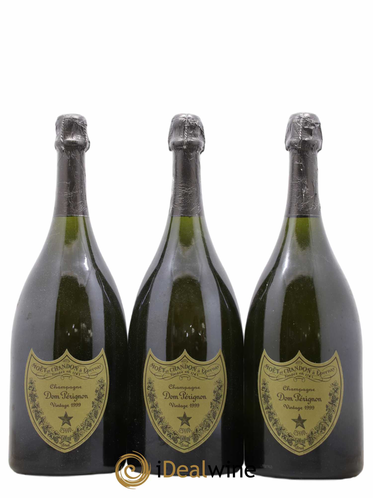 Brut Dom Pérignon 1999 - Lot de 3 magnums - 0