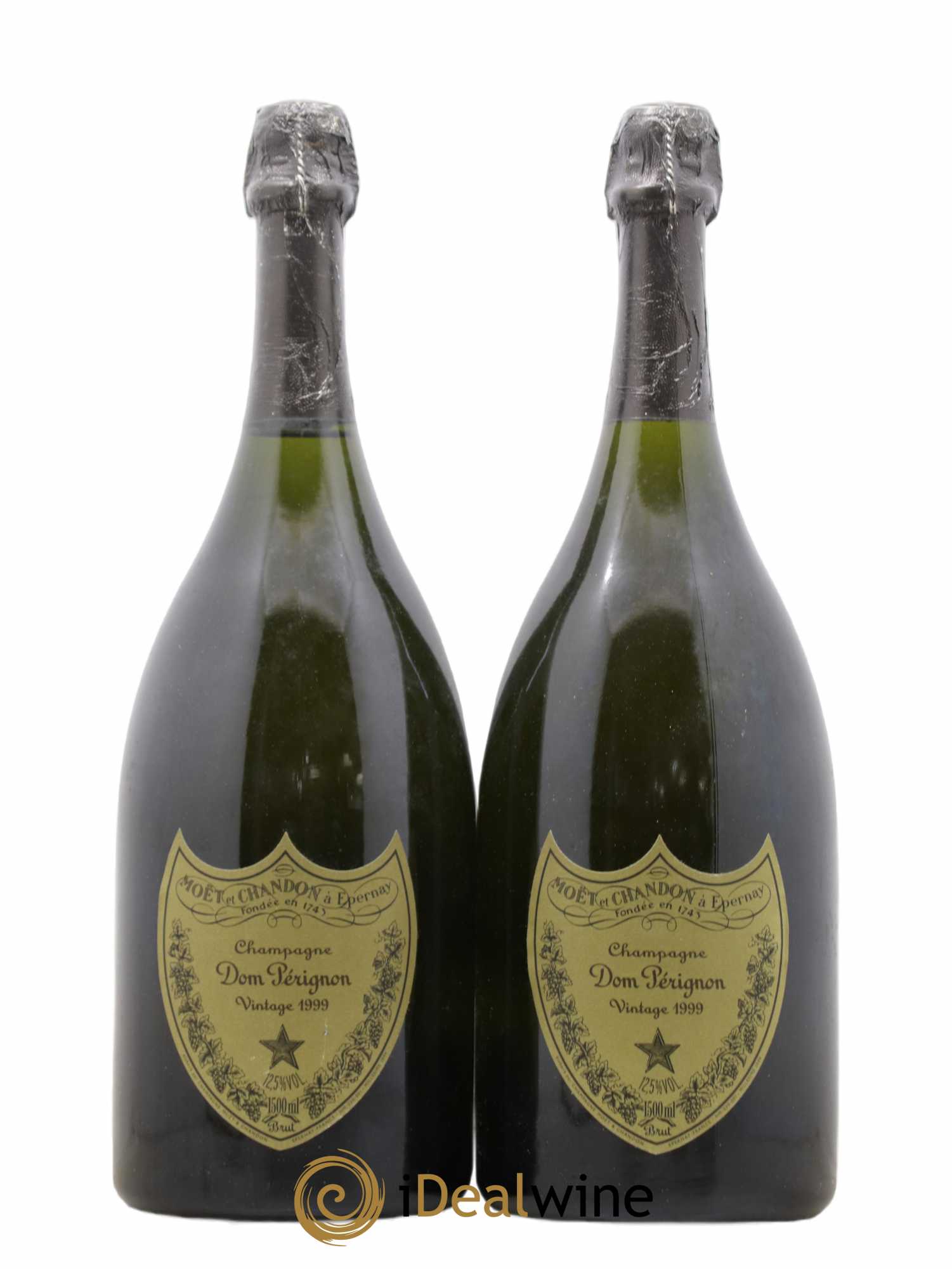 Brut Dom Pérignon 1999 - Lot de 2 magnums - 0