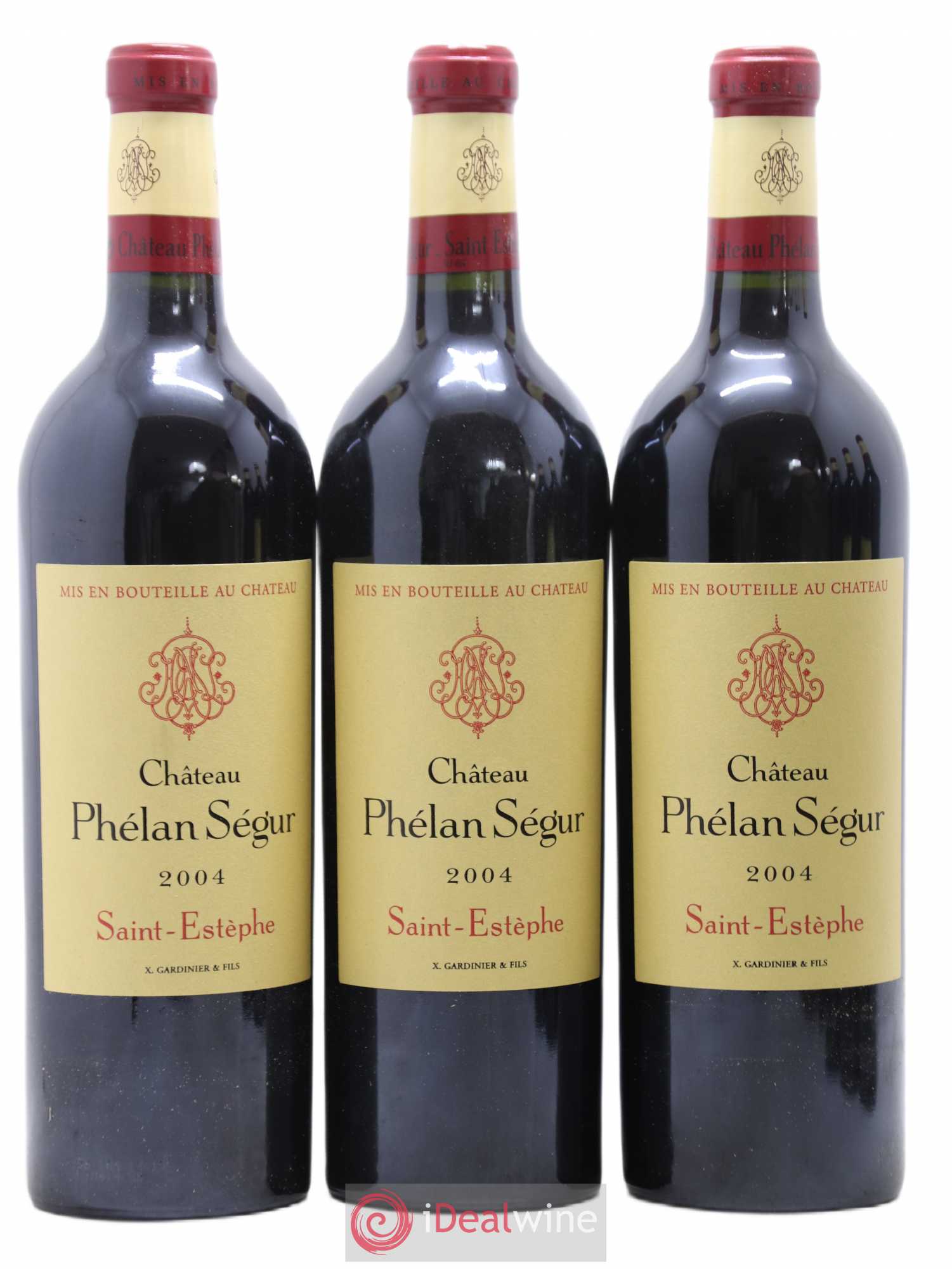 Château Phélan Ségur 2004 - Lot de 12 bouteilles - 2