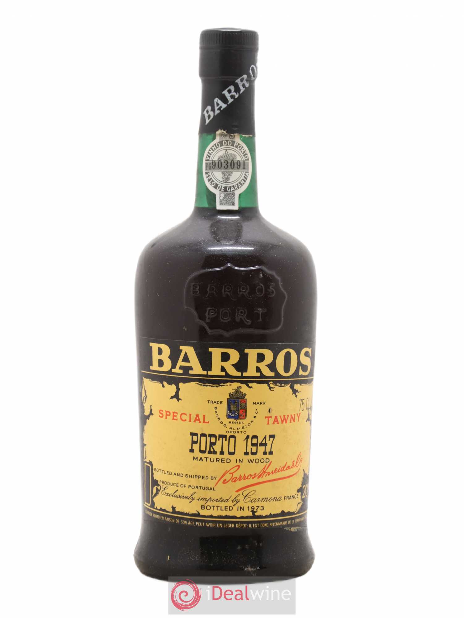 Porto Spécial Tawny Barros 1947 - Posten von 1 Flasche - 0