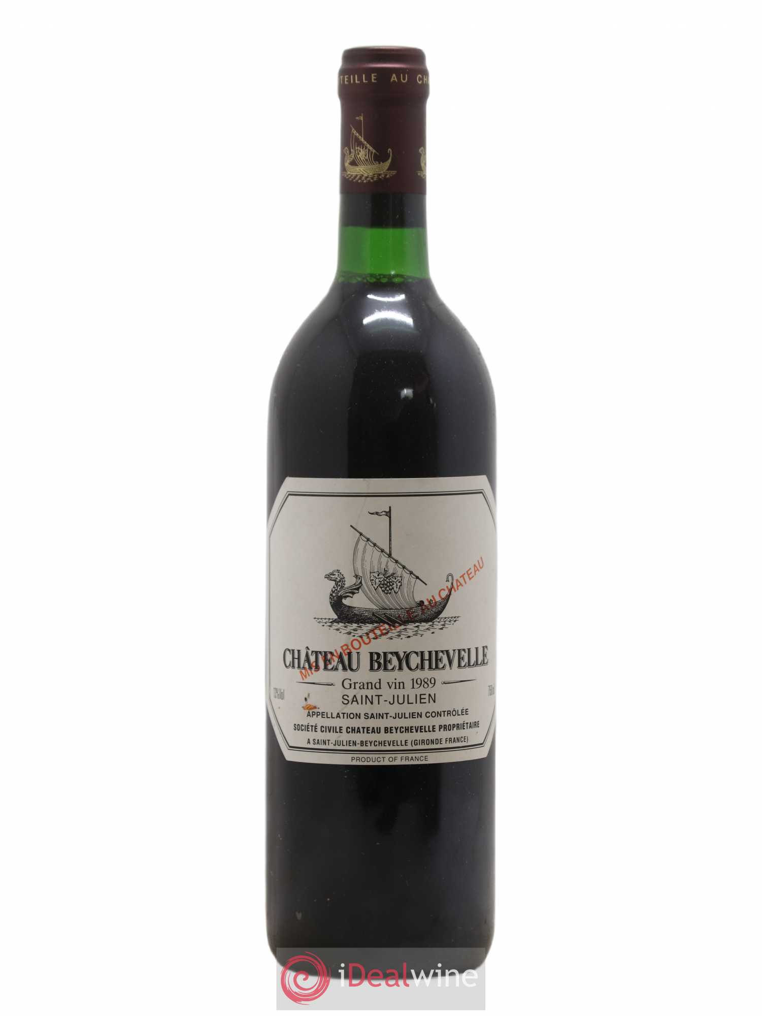 Château Beychevelle 4ème Grand Cru Classé 1989 - Lot de 1 bouteille - 0
