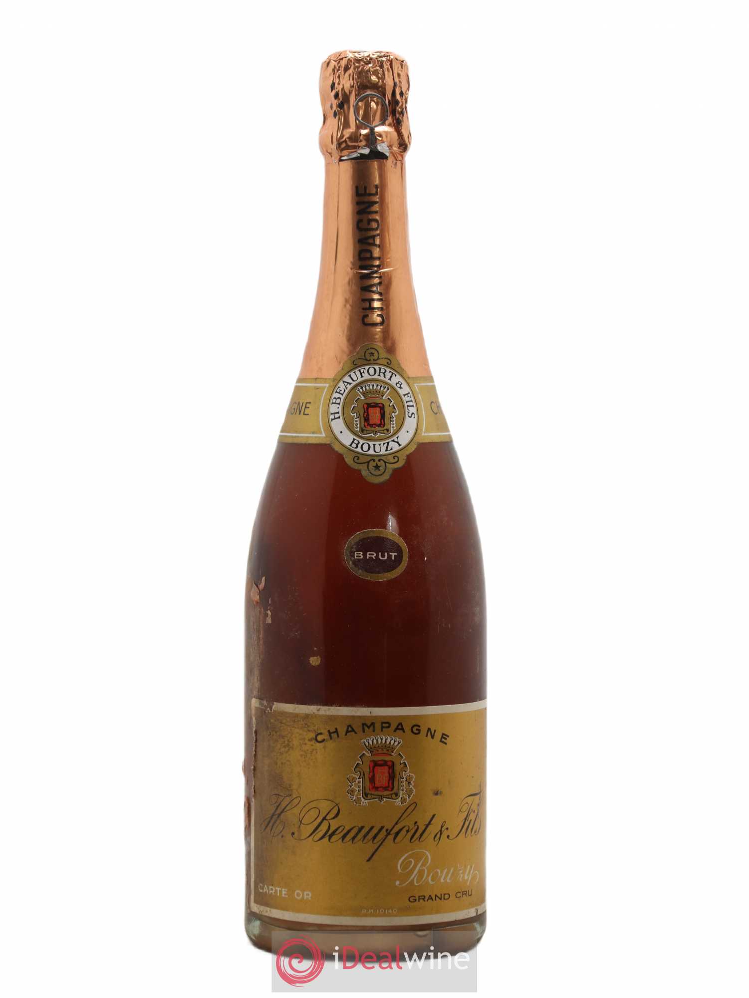 Champagne - Bouzy Beaufort et Fils - Posten von 1 Flasche - 0