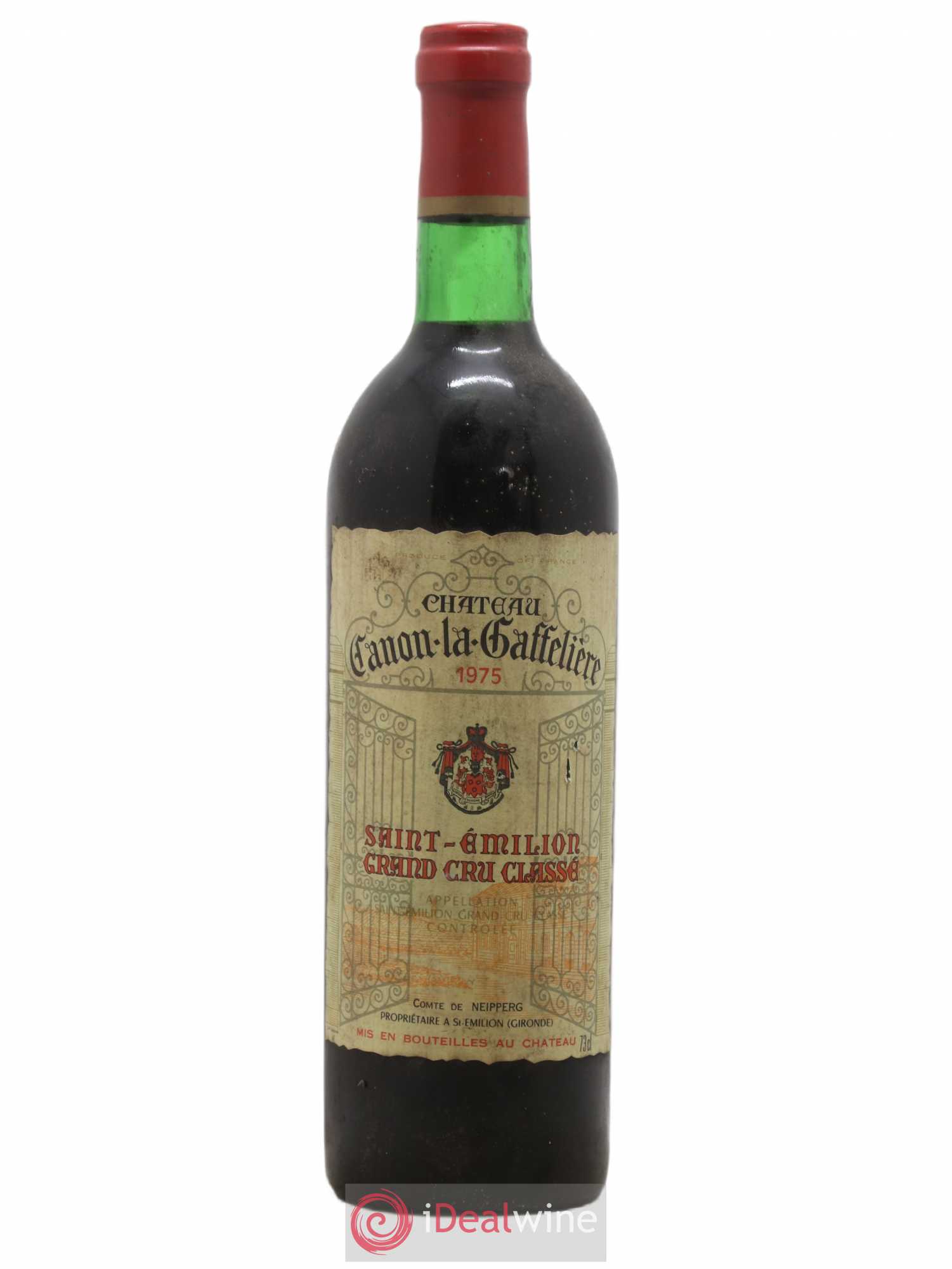 Château Canon la Gaffelière 1er Grand Cru Classé B 1975 - Lotto di 1 bottiglia - 0