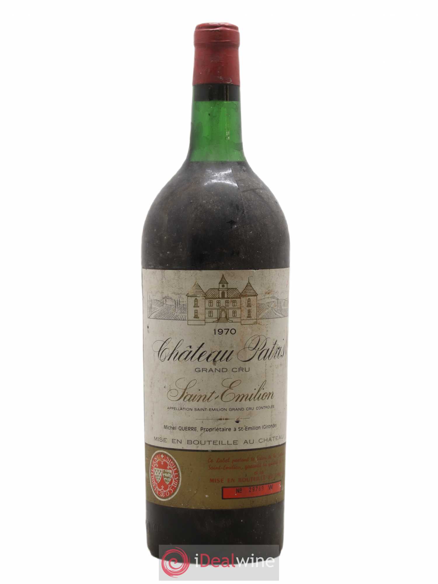 Château Patris 1970 - Lot de 1 magnum - 0