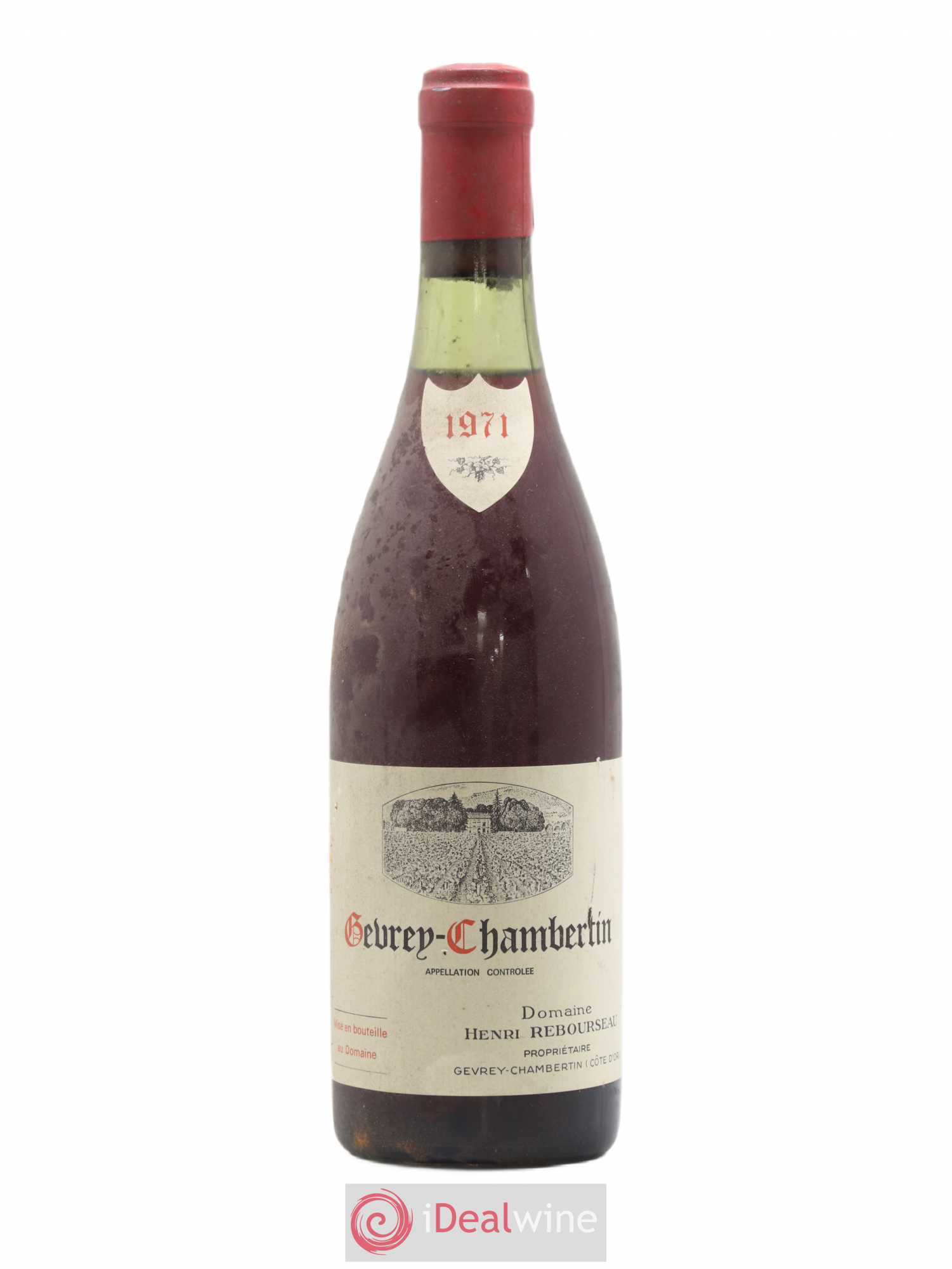 Gevrey-Chambertin Henri Rebourseau (Domaine) 1971 - Lot de 1 bouteille - 0