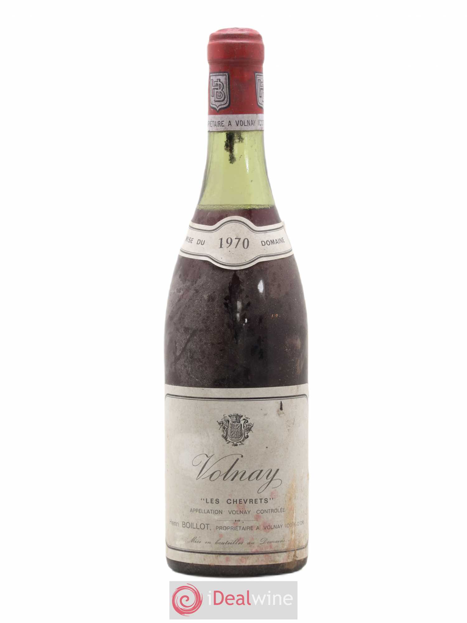 Volnay Les Chevrets Henri Boillot 1970 - Posten von 1 Flasche - 0