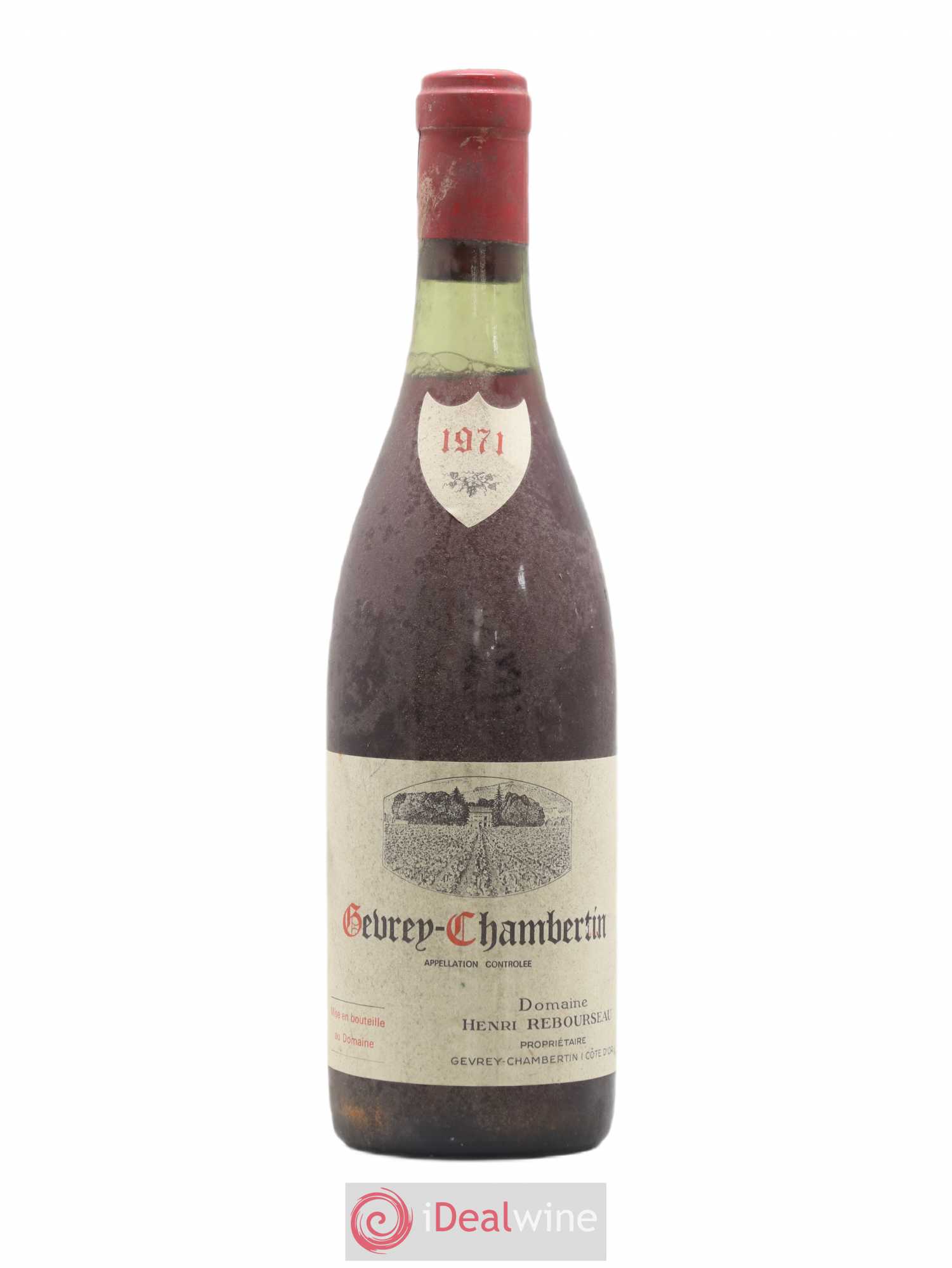 Gevrey-Chambertin Henri Rebourseau (Domaine) 1971 - Lot de 1 bouteille - 0