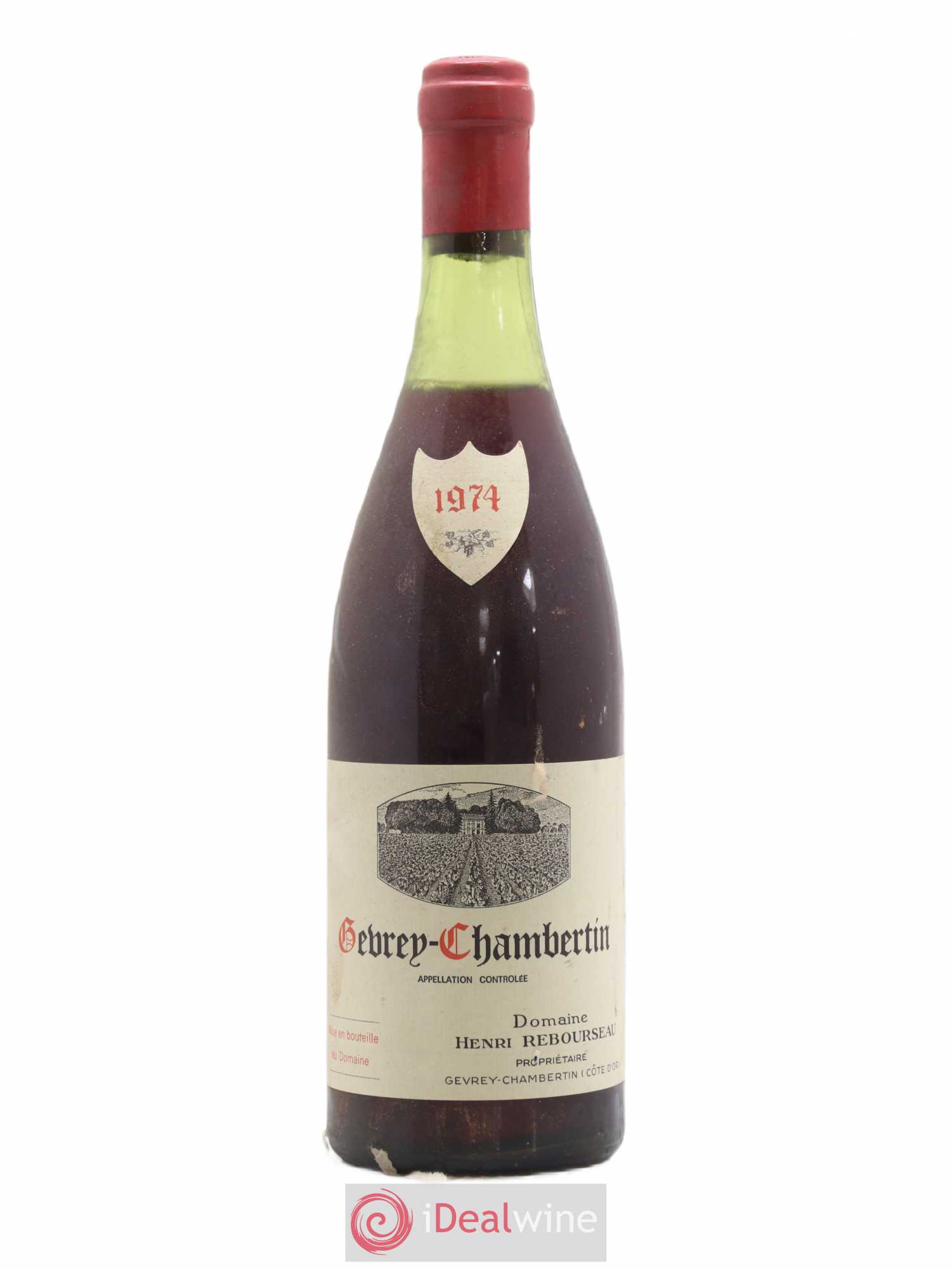 Gevrey-Chambertin Henri Rebourseau (Domaine) 1974 - Lot de 1 bouteille - 0