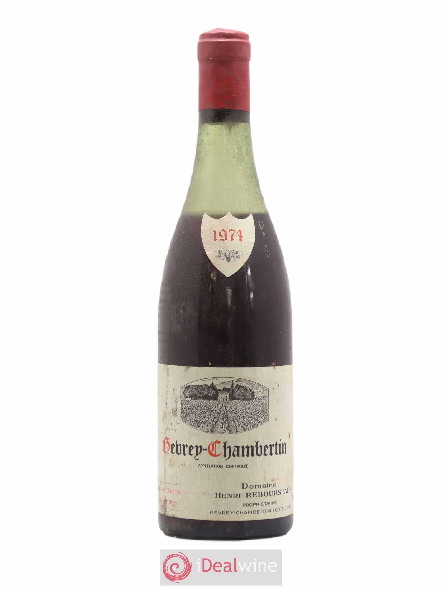 Gevrey-Chambertin Henri Rebourseau (Domaine) 1974 - Lot de 1 bouteille - 0