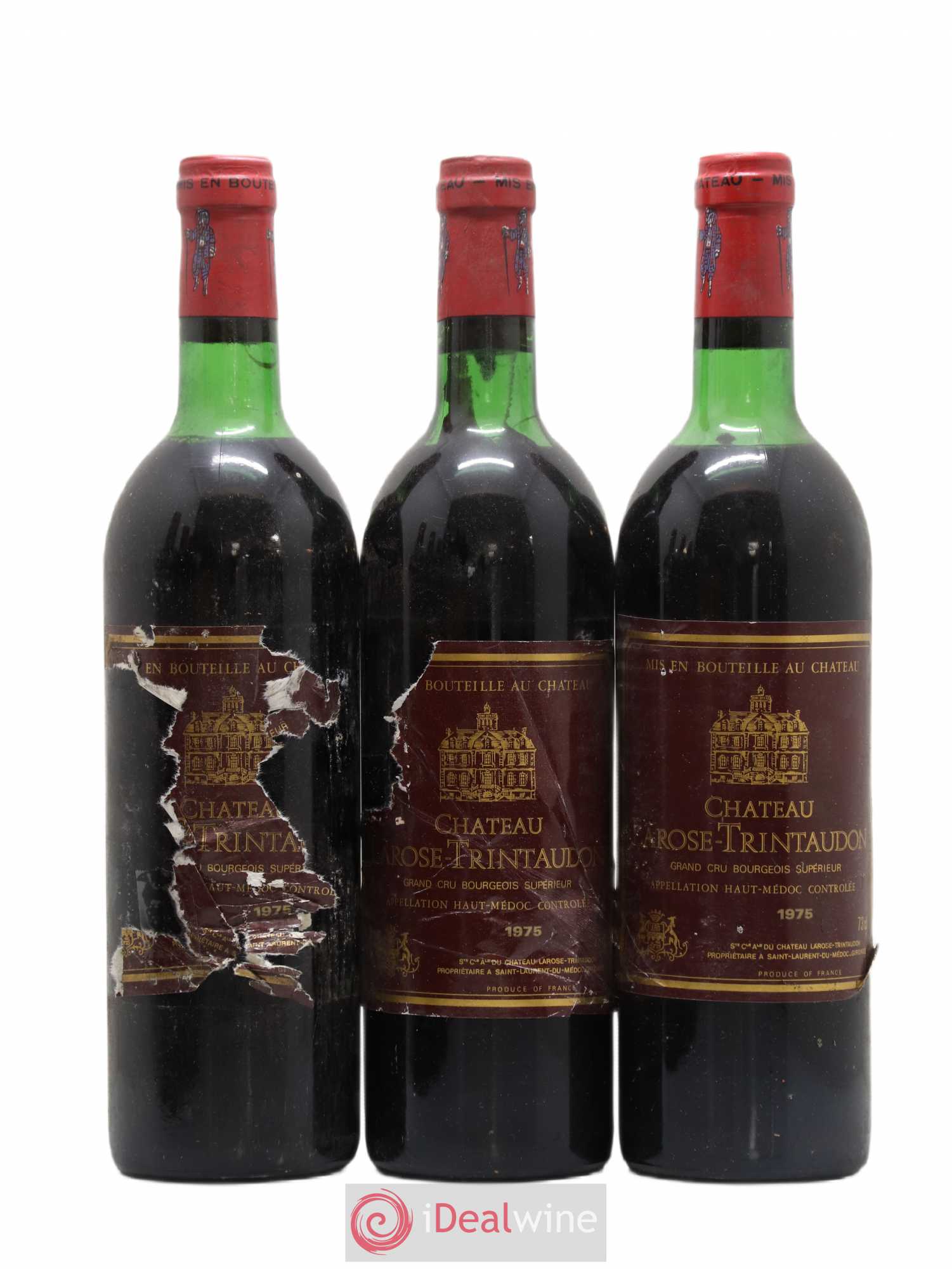 Château Larose Trintaudon Cru Bourgeois 1975 - Lot de 6 bouteilles - 2