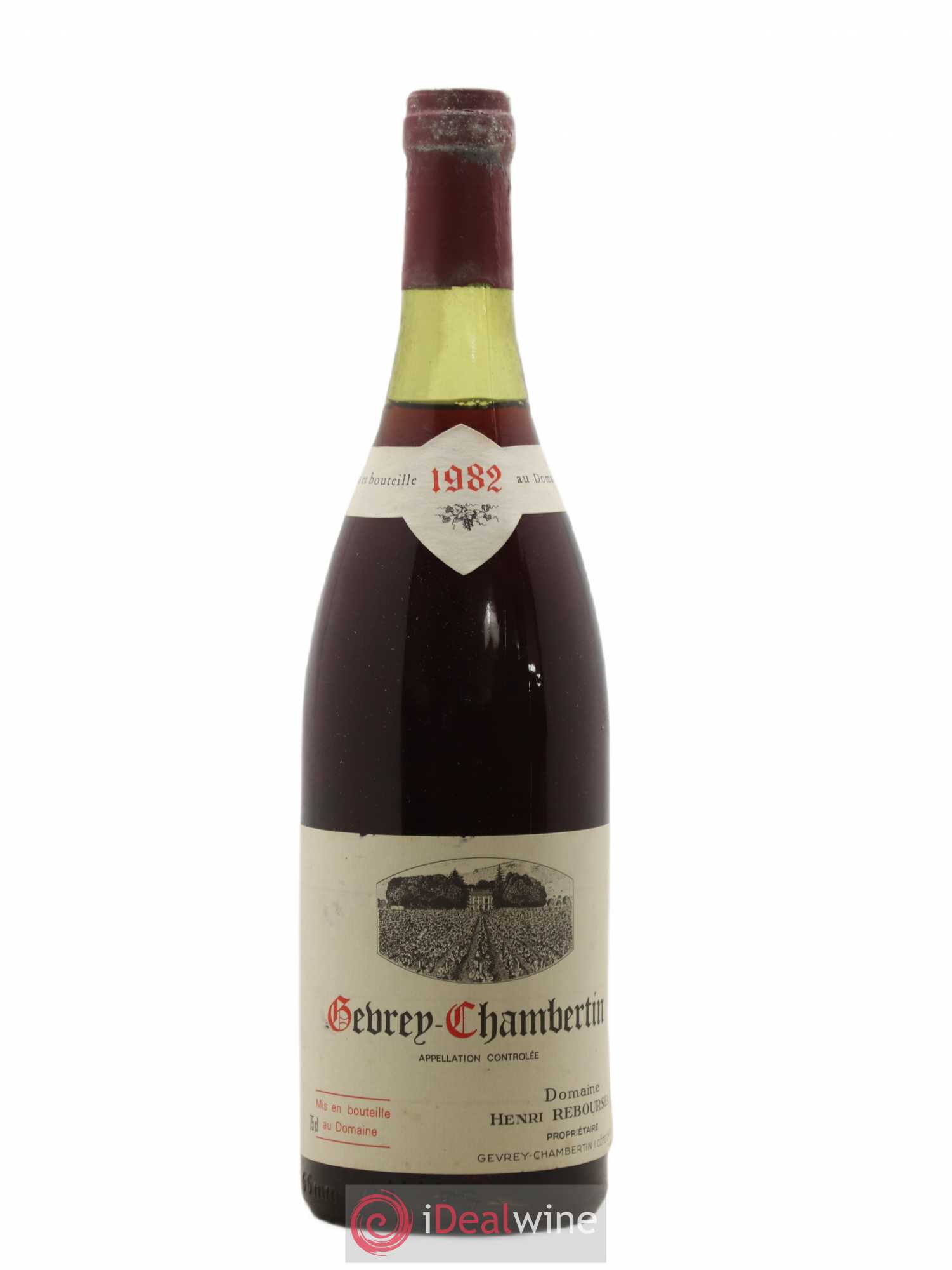 Gevrey-Chambertin Henri Rebourseau (Domaine) 1982 - Lot de 1 bouteille - 0