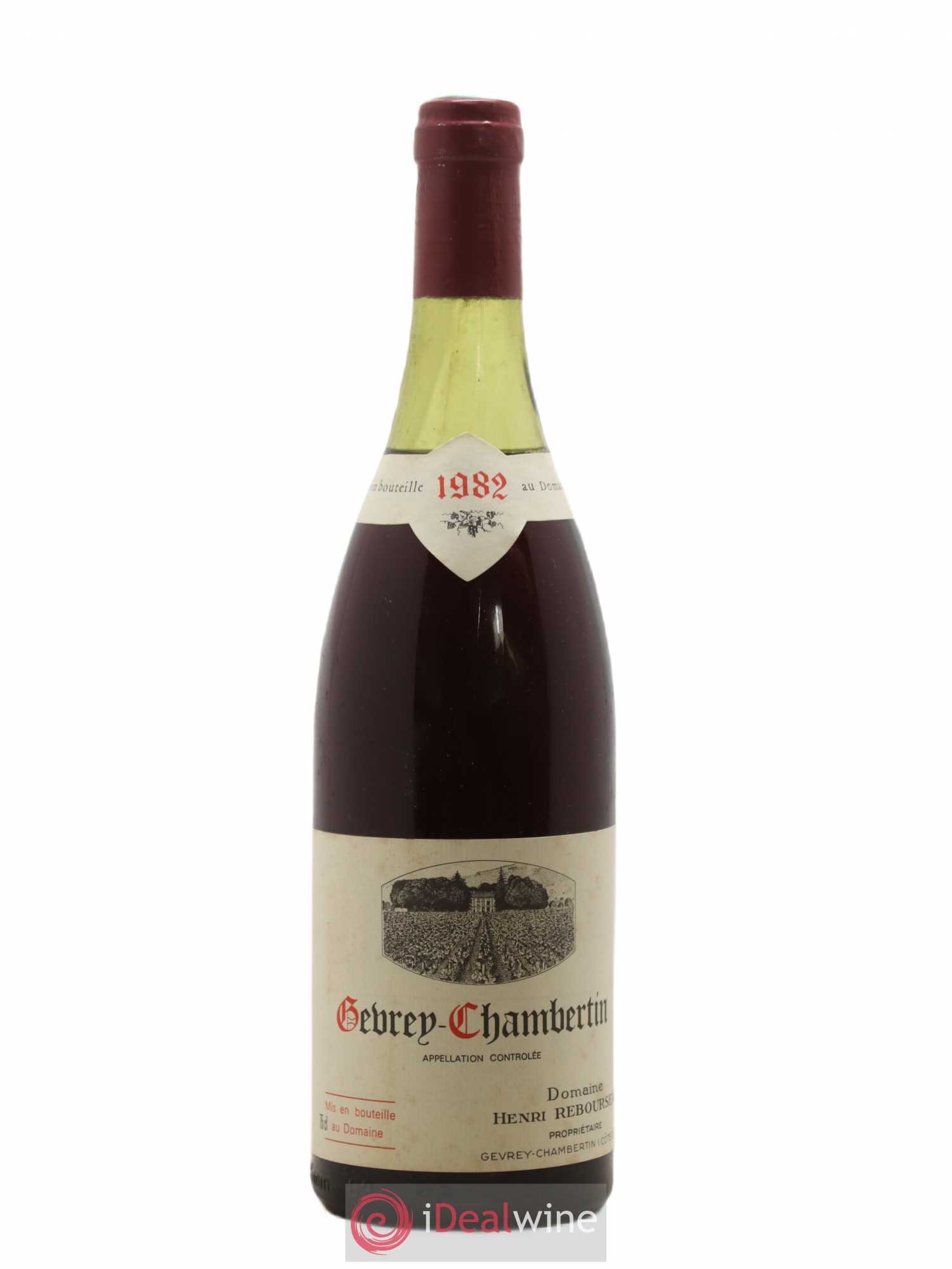 Gevrey-Chambertin Henri Rebourseau (Domaine) 1982 - Lot de 1 bouteille - 0