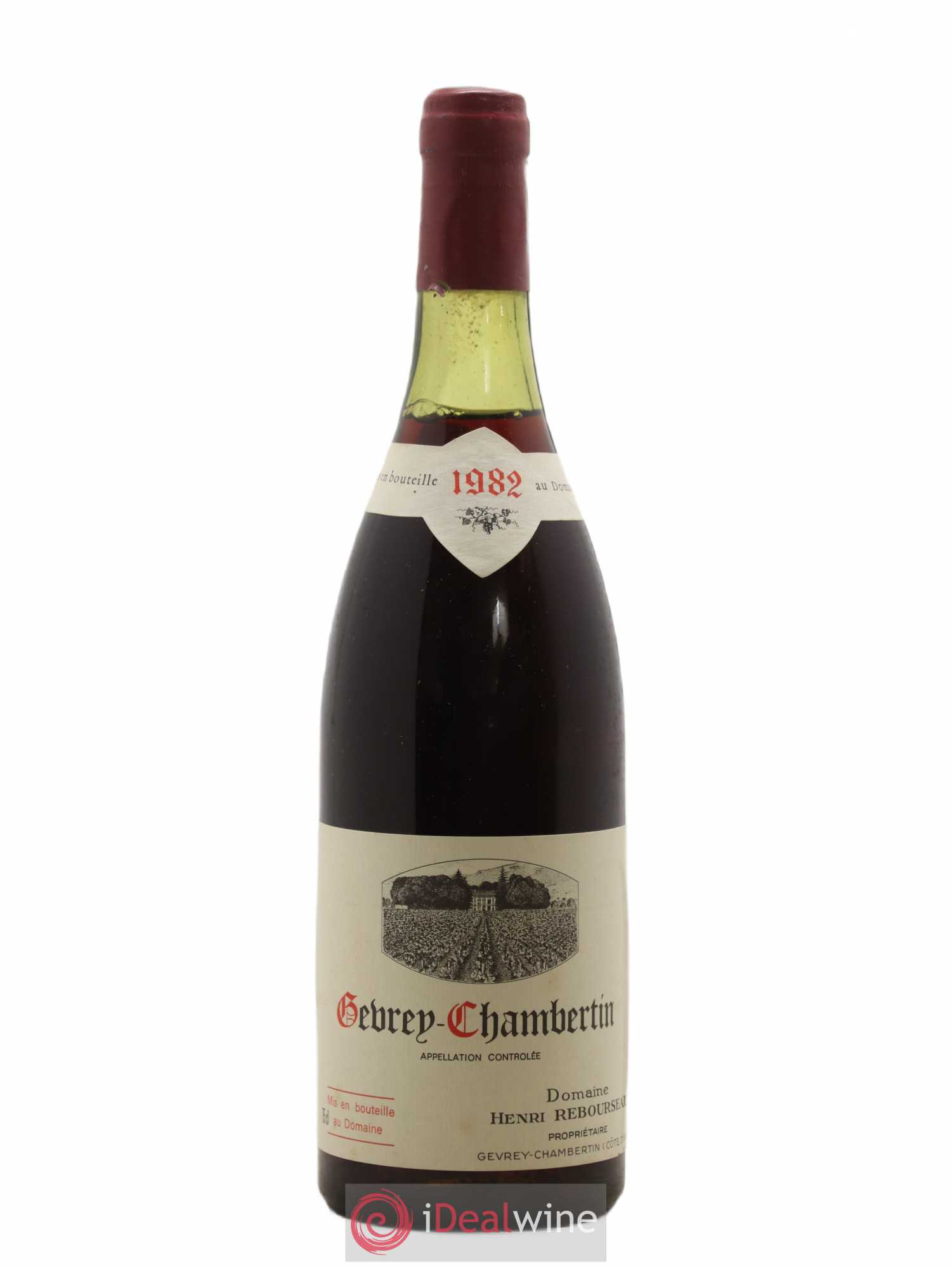 Gevrey-Chambertin Henri Rebourseau (Domaine) 1982 - Lot de 1 bouteille - 0