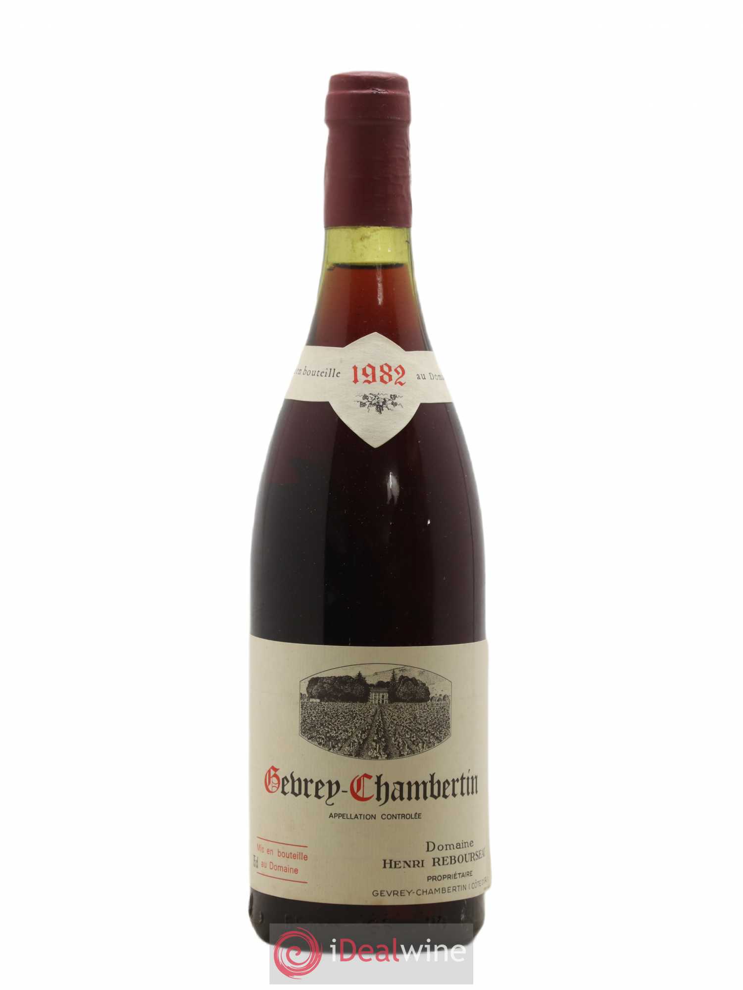 Gevrey-Chambertin Henri Rebourseau (Domaine) 1982 - Lot de 1 bouteille - 0