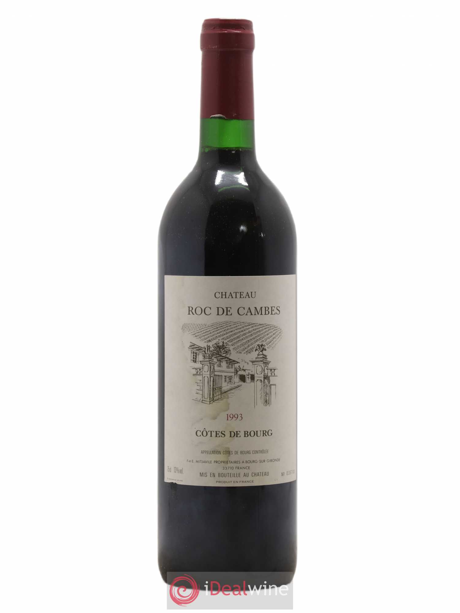 Roc de Cambes 1993 - Posten von 1 Flasche - 0