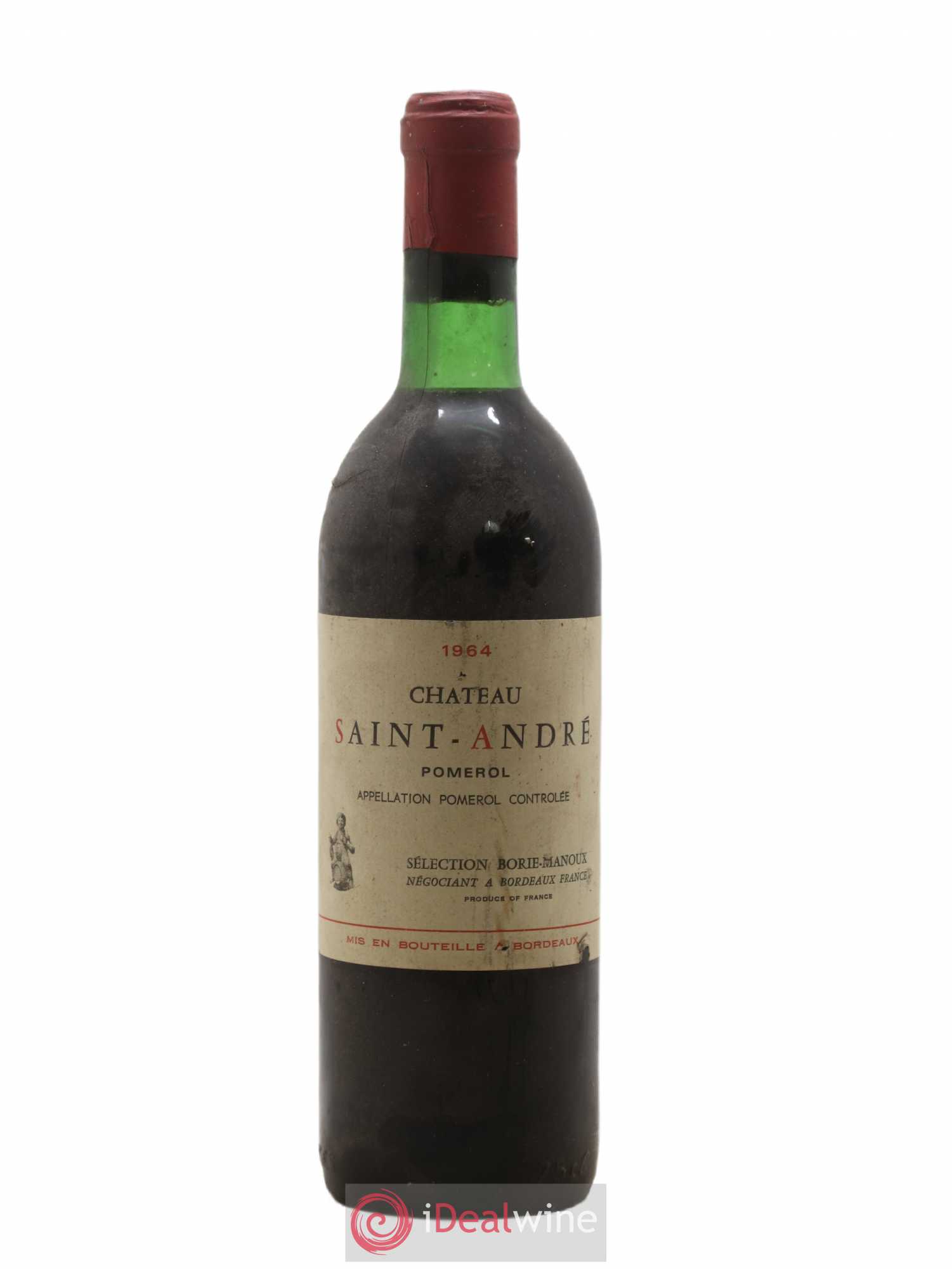 Pomerol Château Saint André 1964 - Lot de 1 bouteille - 0