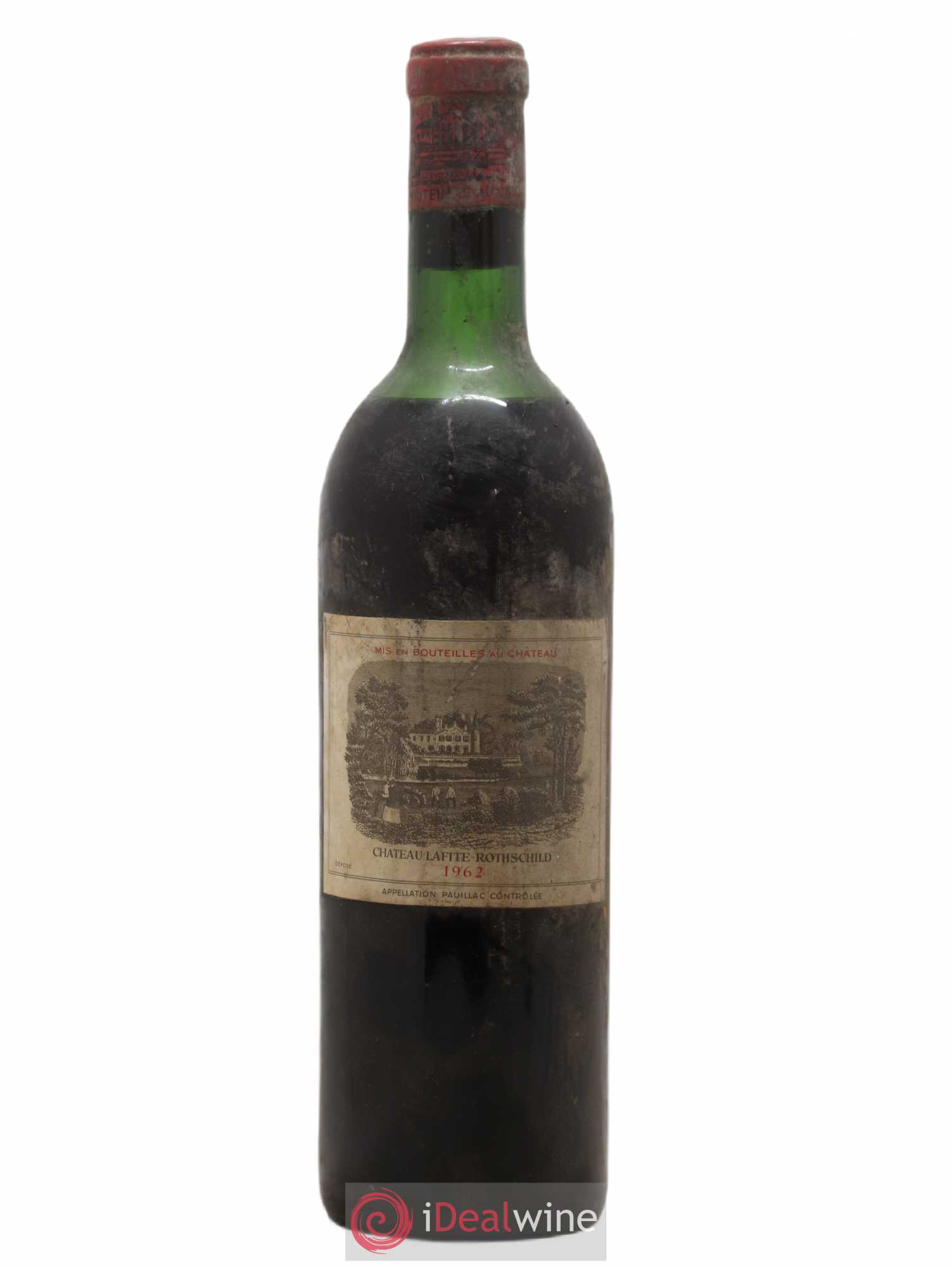 Château Lafite Rothschild 1er Grand Cru Classé 1962 - Lot de 1 bouteille - 0