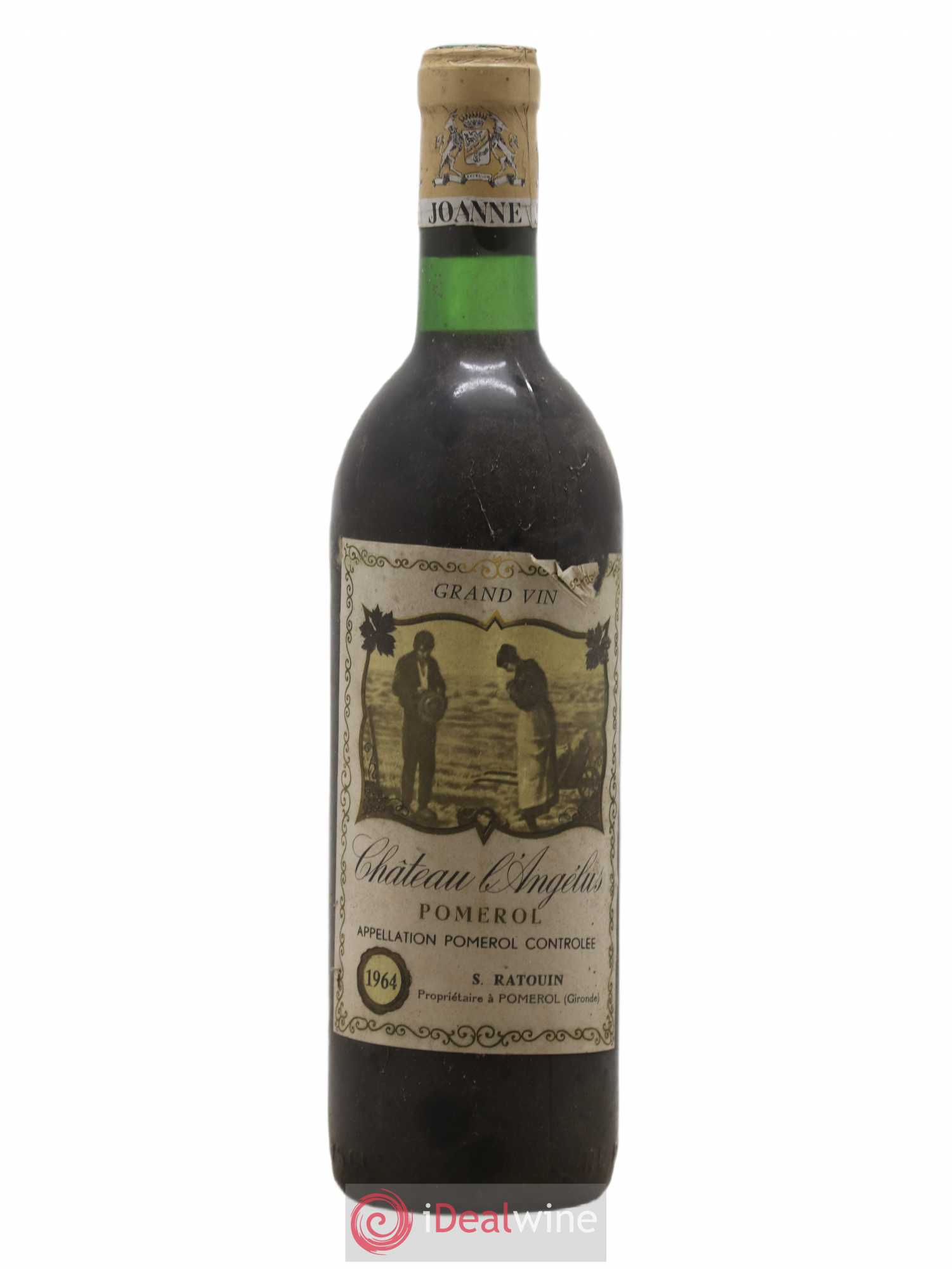 Pomerol Chateau Angélus 1964 - Posten von 1 Flasche - 0