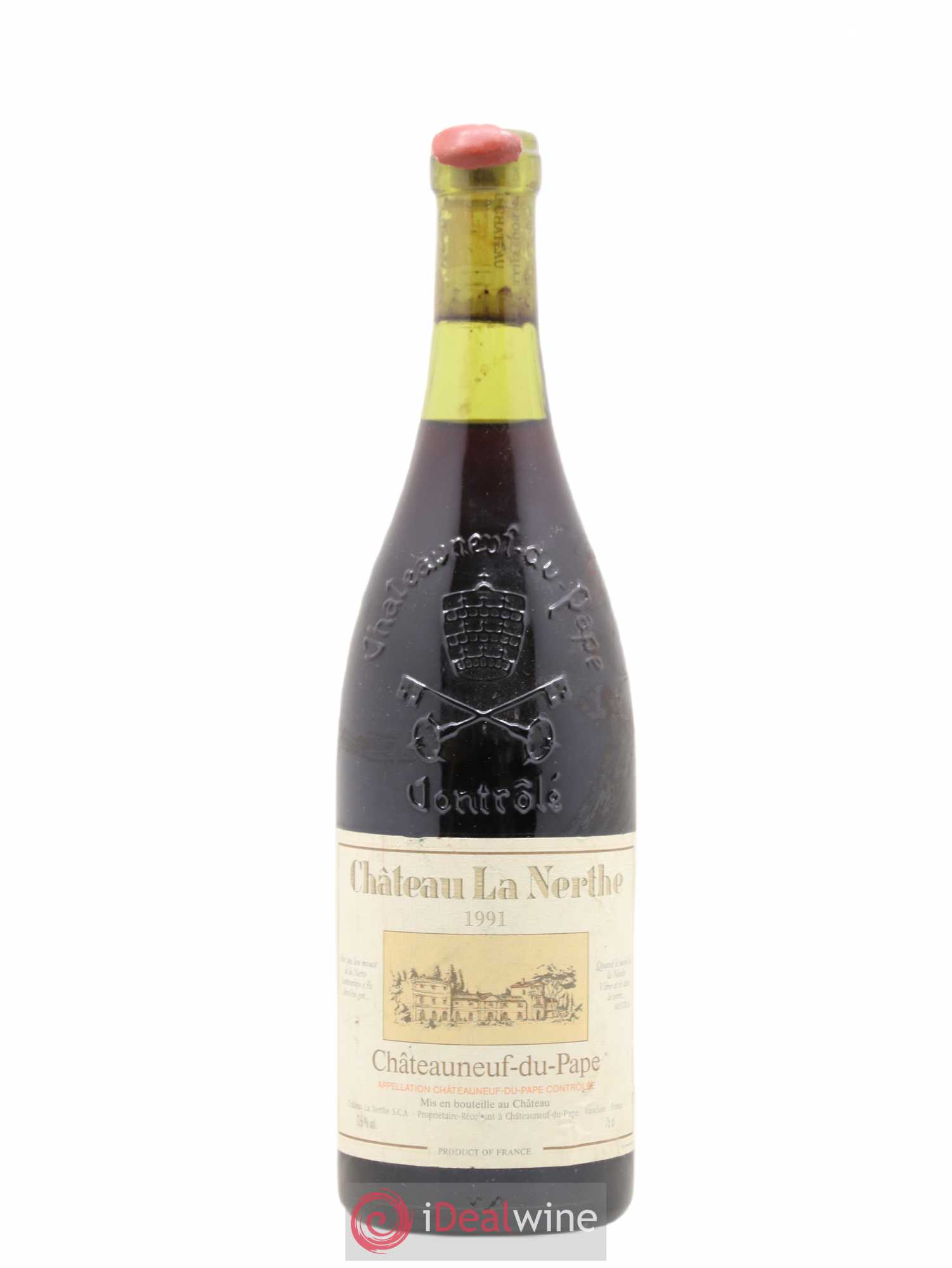 Châteauneuf-du-Pape Château la Nerthe Famille Richard 1991 - Lot de 1 bouteille - 0