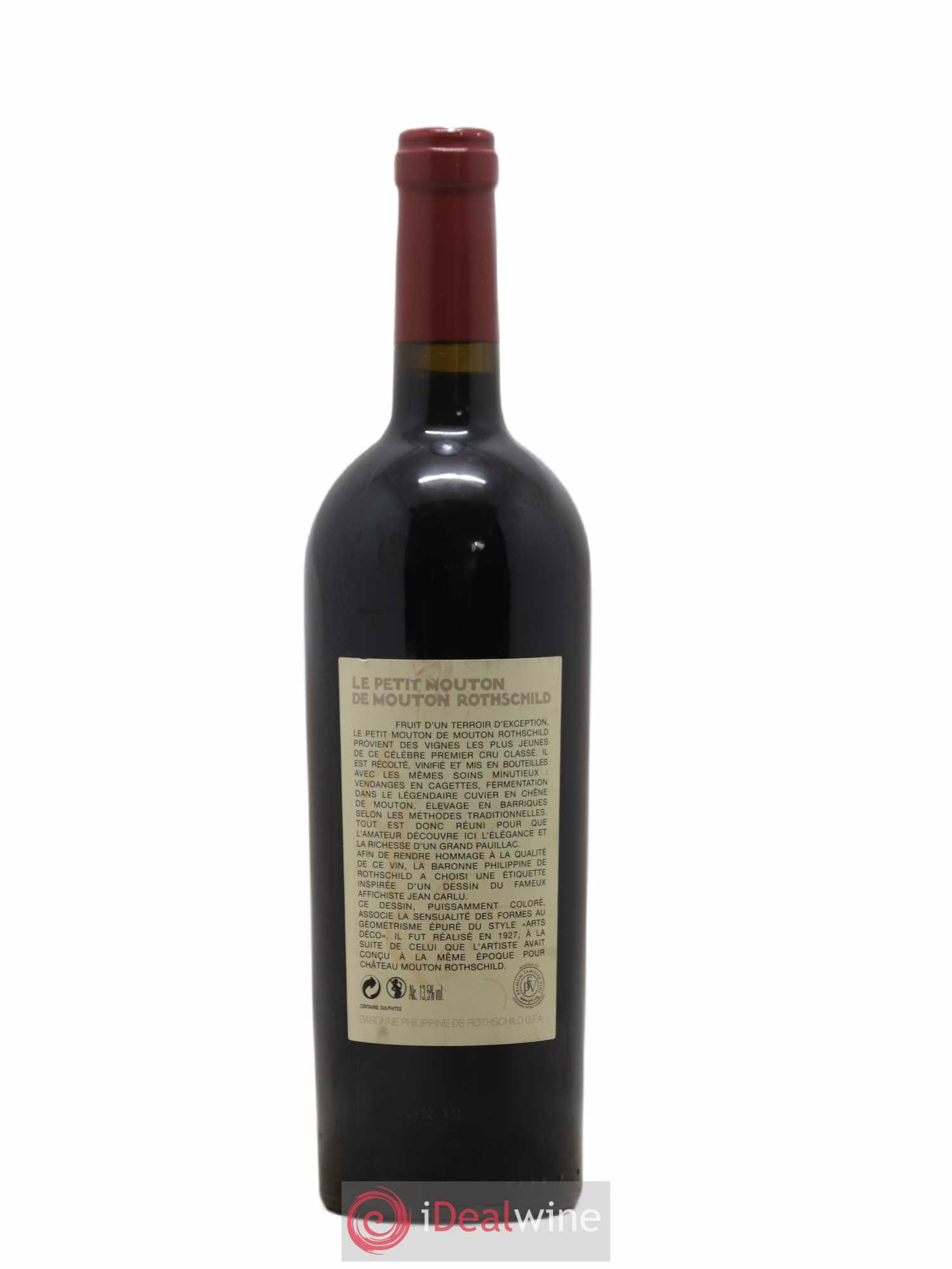 Petit Mouton Second Vin 2010 - Lot de 1 bouteille - 1