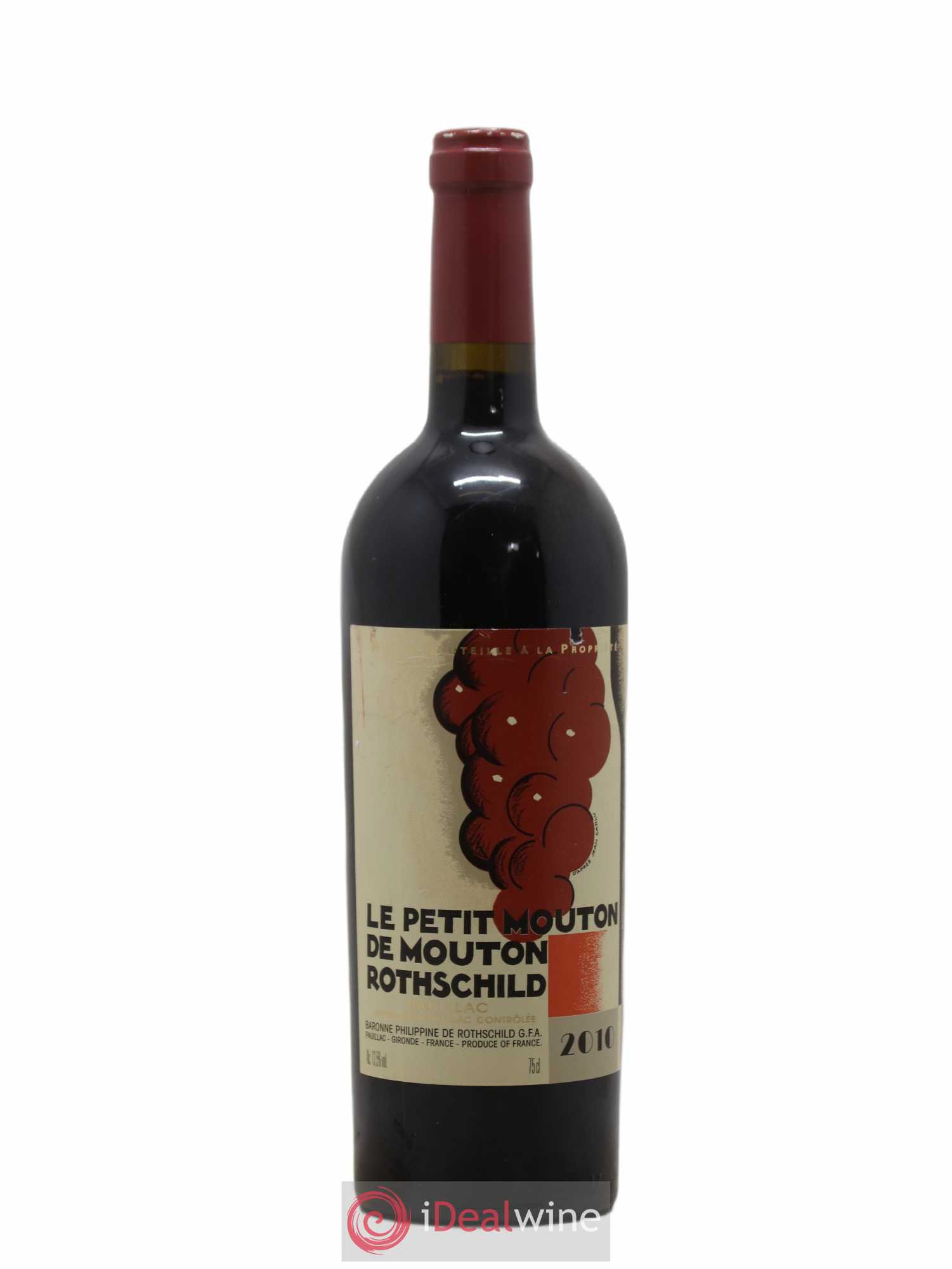Petit Mouton Second Vin 2010 - Lot de 1 bouteille - 0
