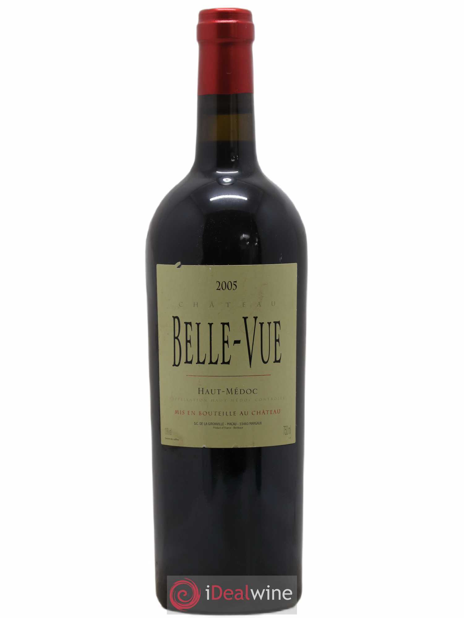 Château Belle-Vue 2005 - Lot de 1 bouteille - 0