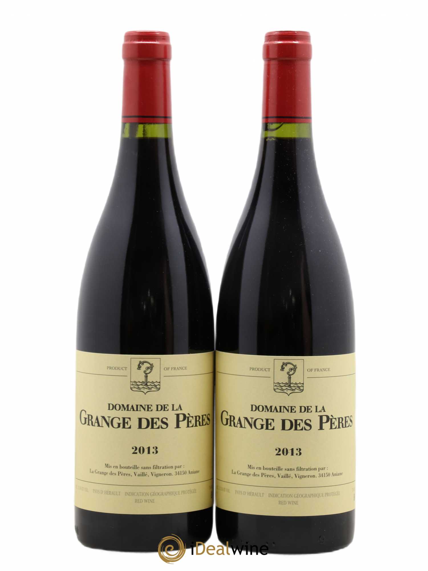 Pays d'Hérault Grange des Pères Laurent Vaillé 2013 - Lot de 2 bouteilles - 0