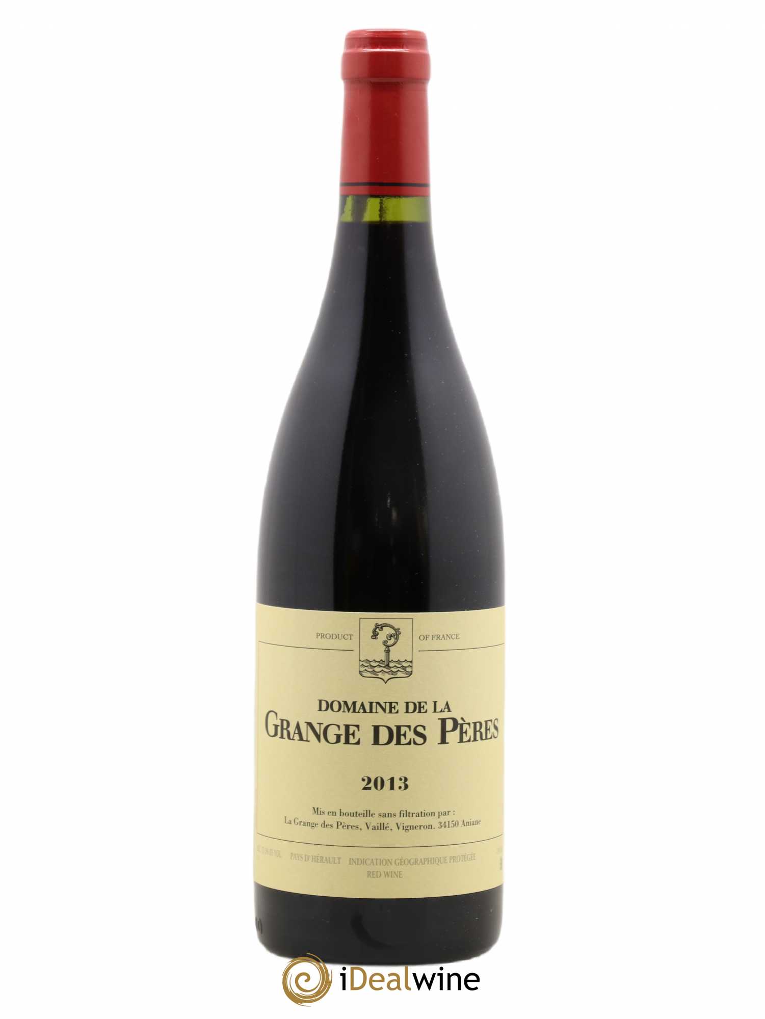 Pays d'Hérault Grange des Pères Laurent Vaillé 2013 - Lot de 1 bouteille - 0